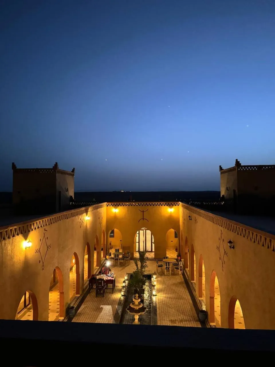 Property building in Hotel Berber Palace Merzouga