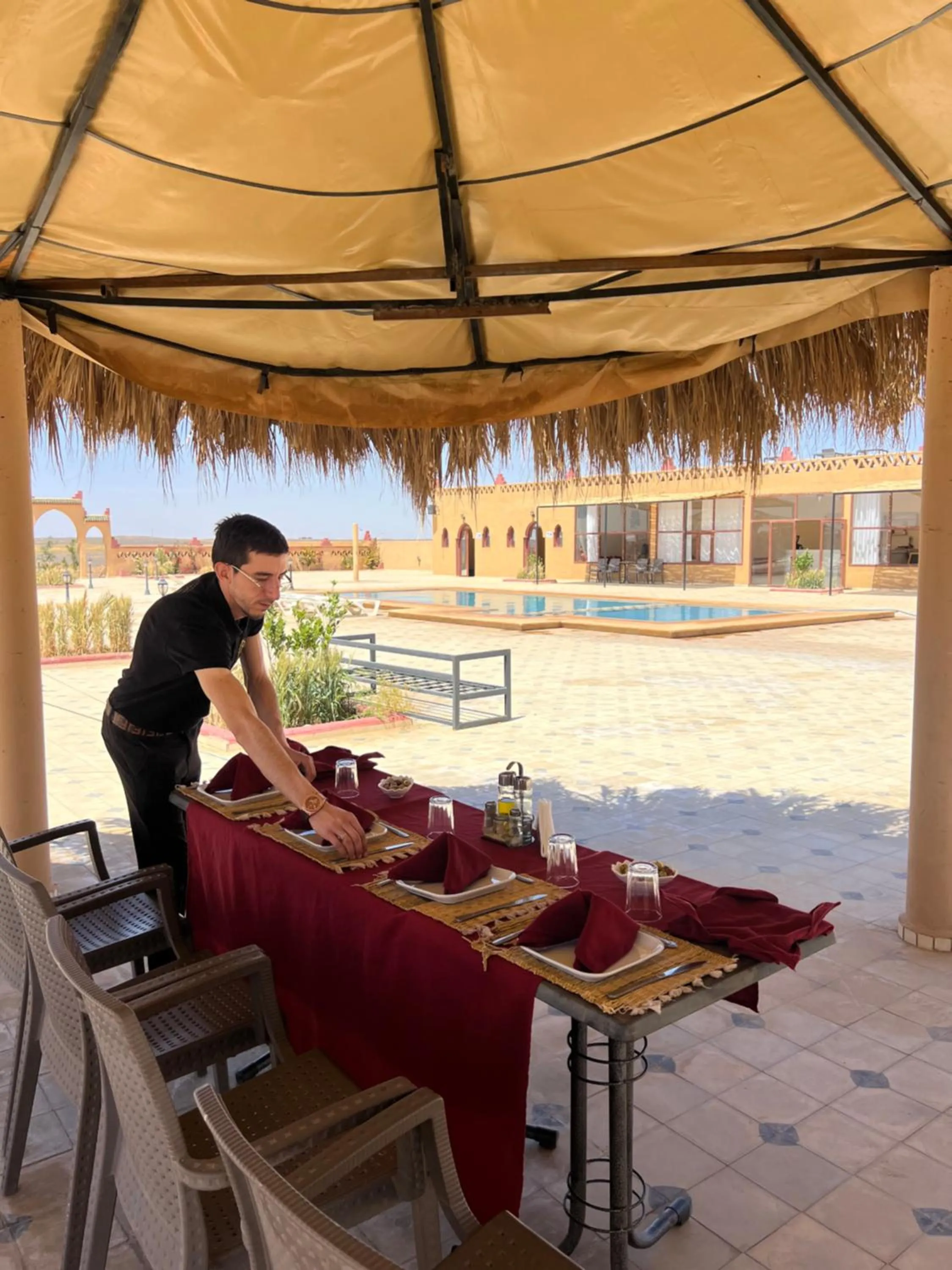 Property building in Hotel Berber Palace Merzouga