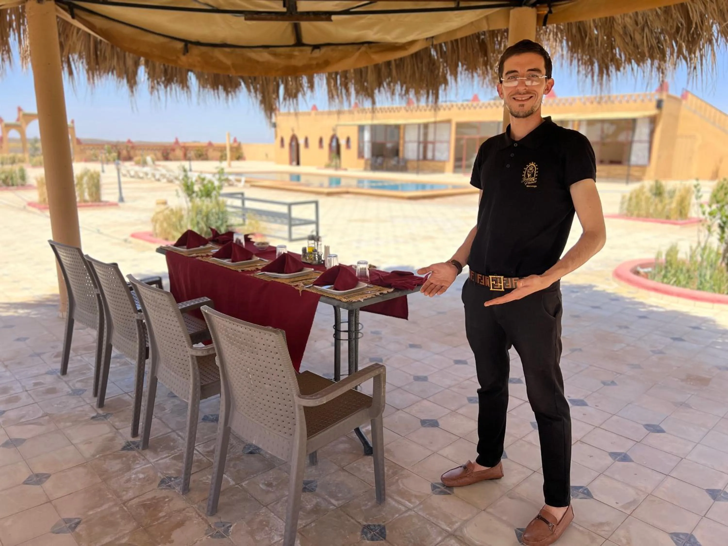 Property building in Hotel Berber Palace Merzouga