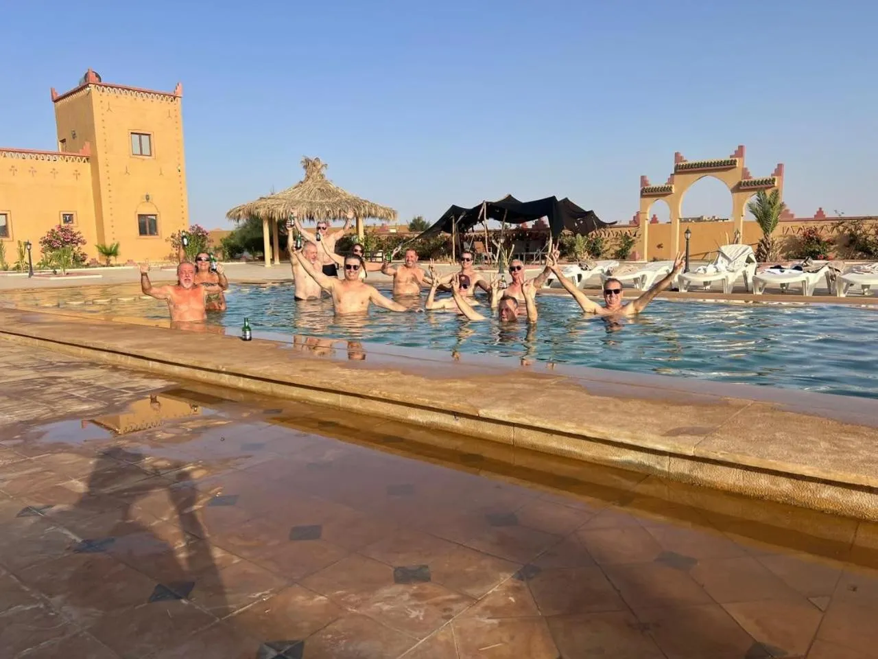 Property building in Hotel Berber Palace Merzouga