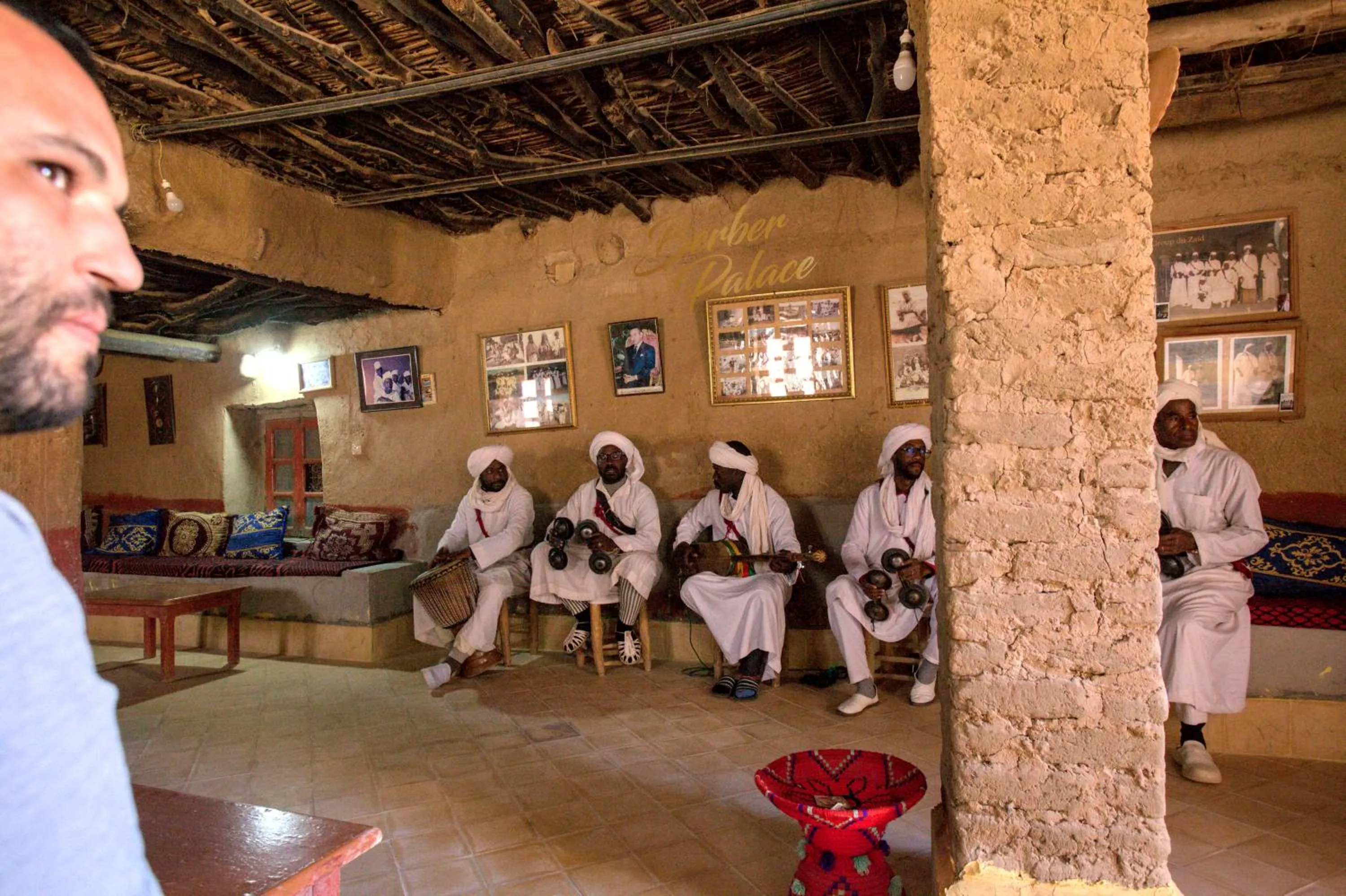 People in Hotel Berber Palace Merzouga