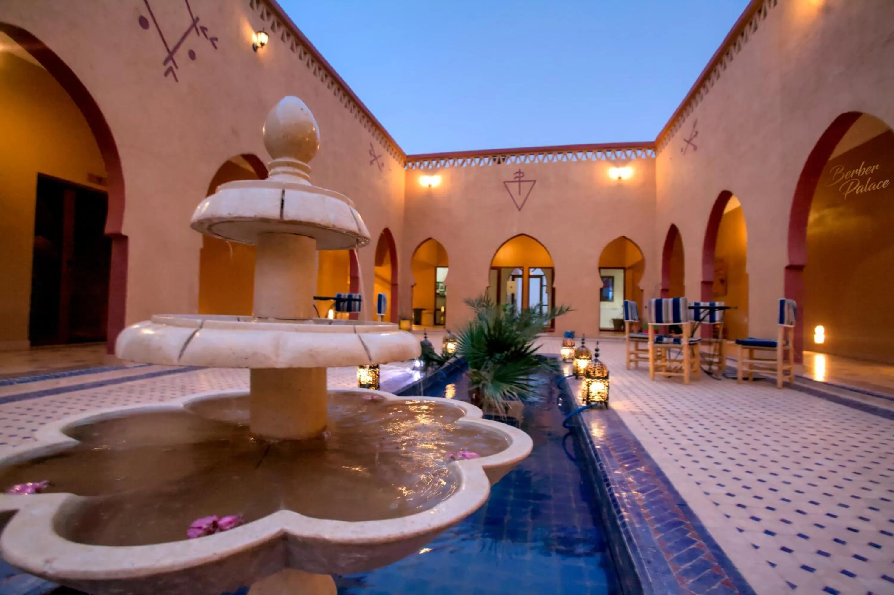 Property building in Hotel Berber Palace Merzouga