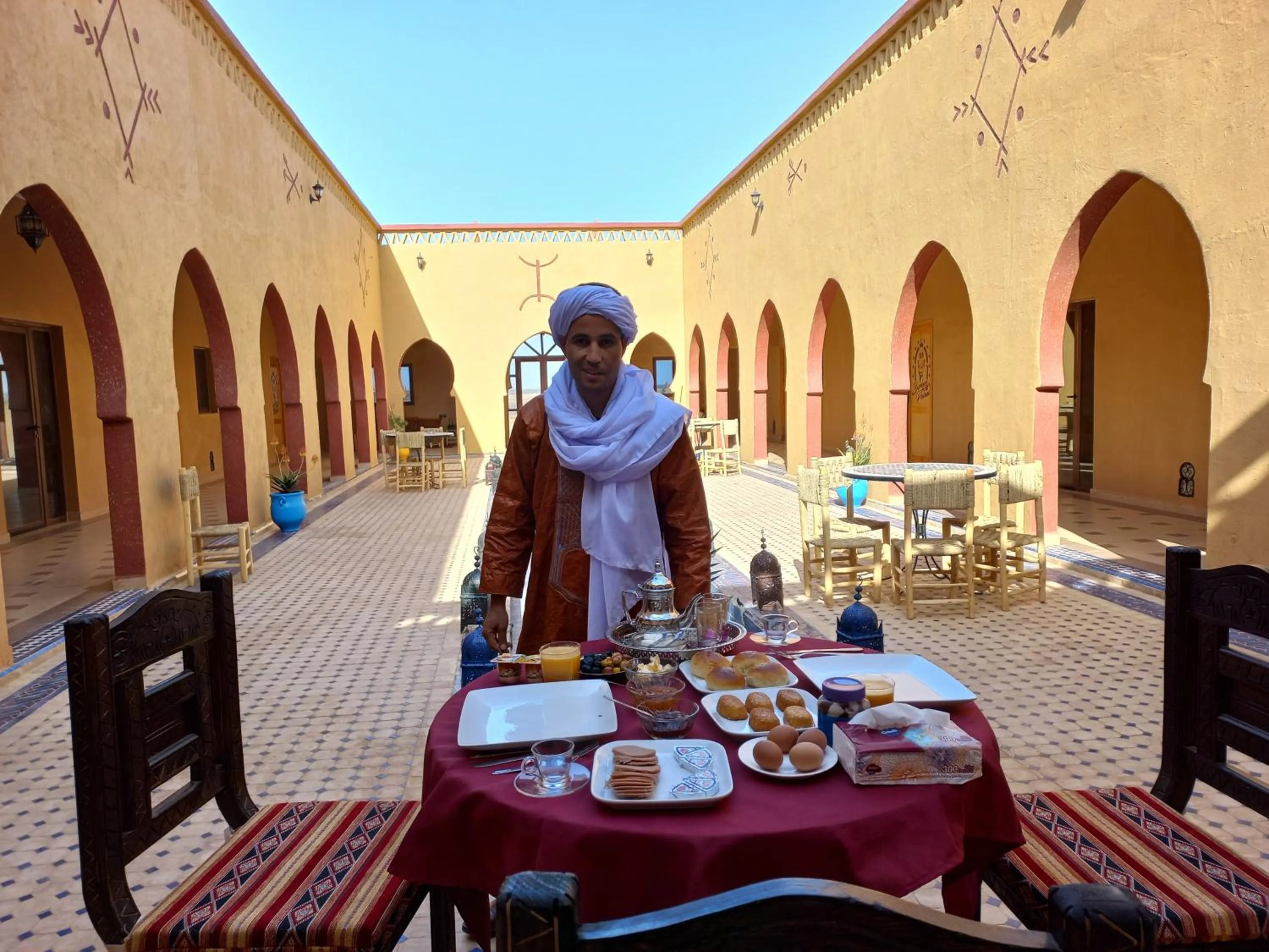Property building in Hotel Berber Palace Merzouga