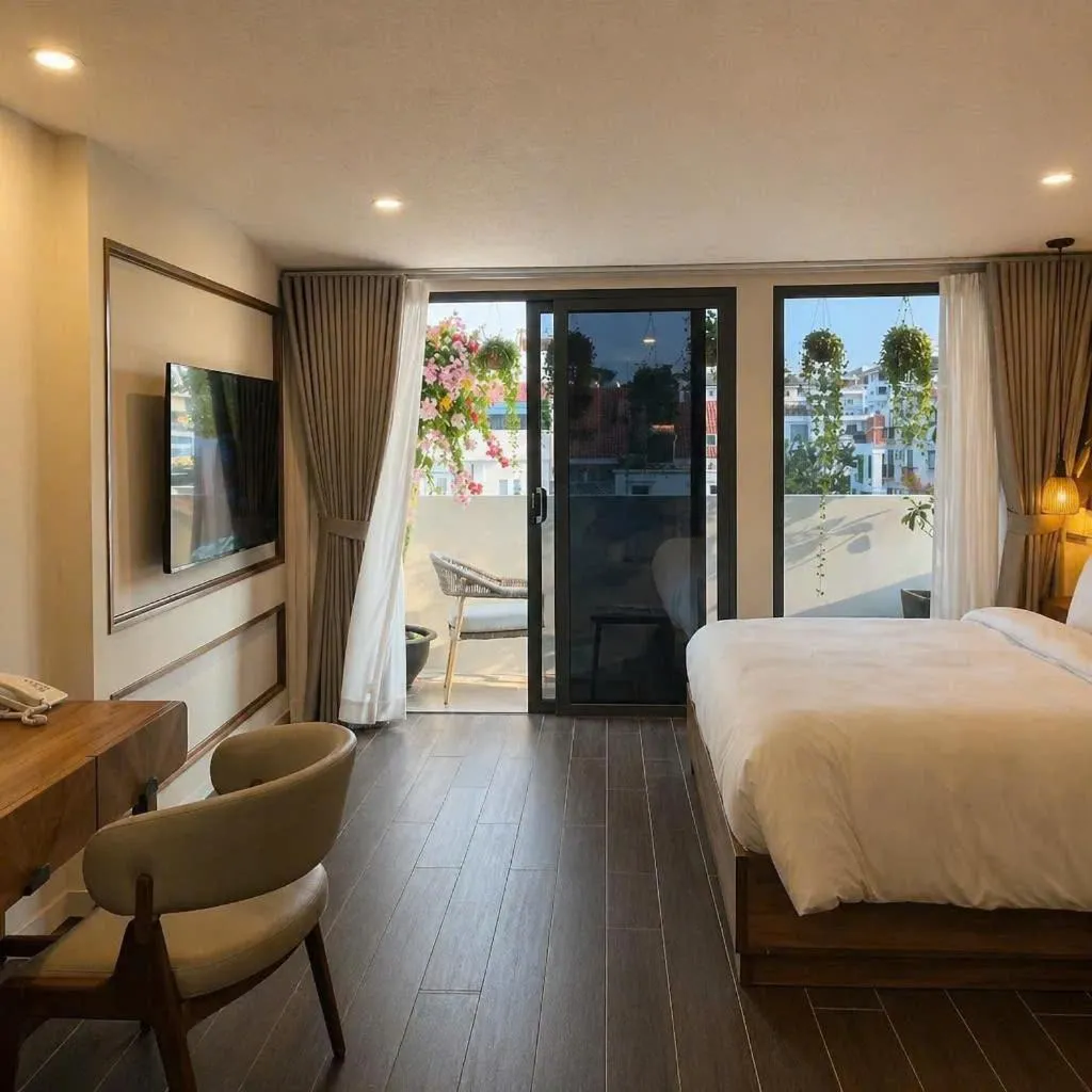 Bed in BALVENIE HOTEL Phu My Hung SECC