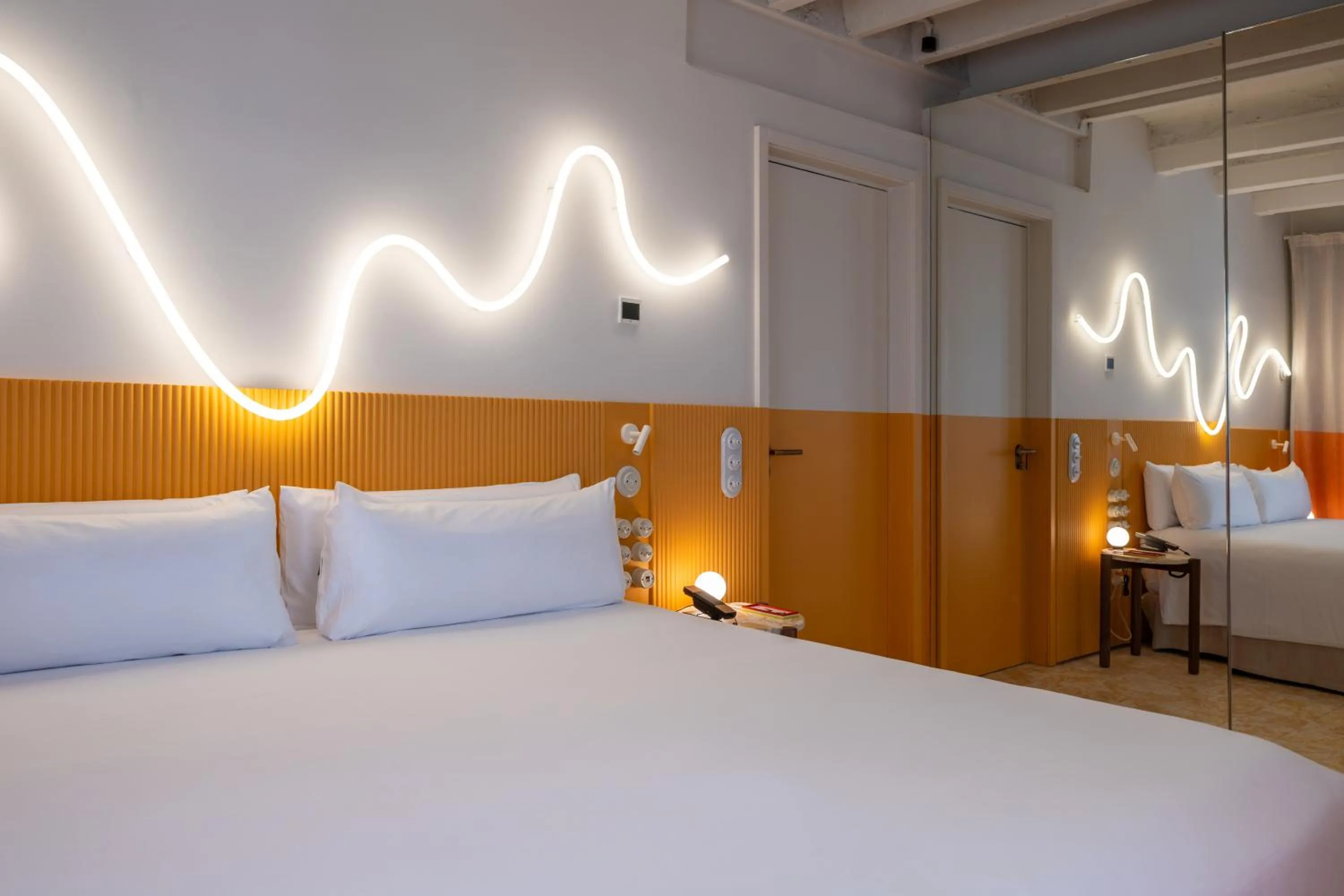 Bed in Terreno Barrio Hotel