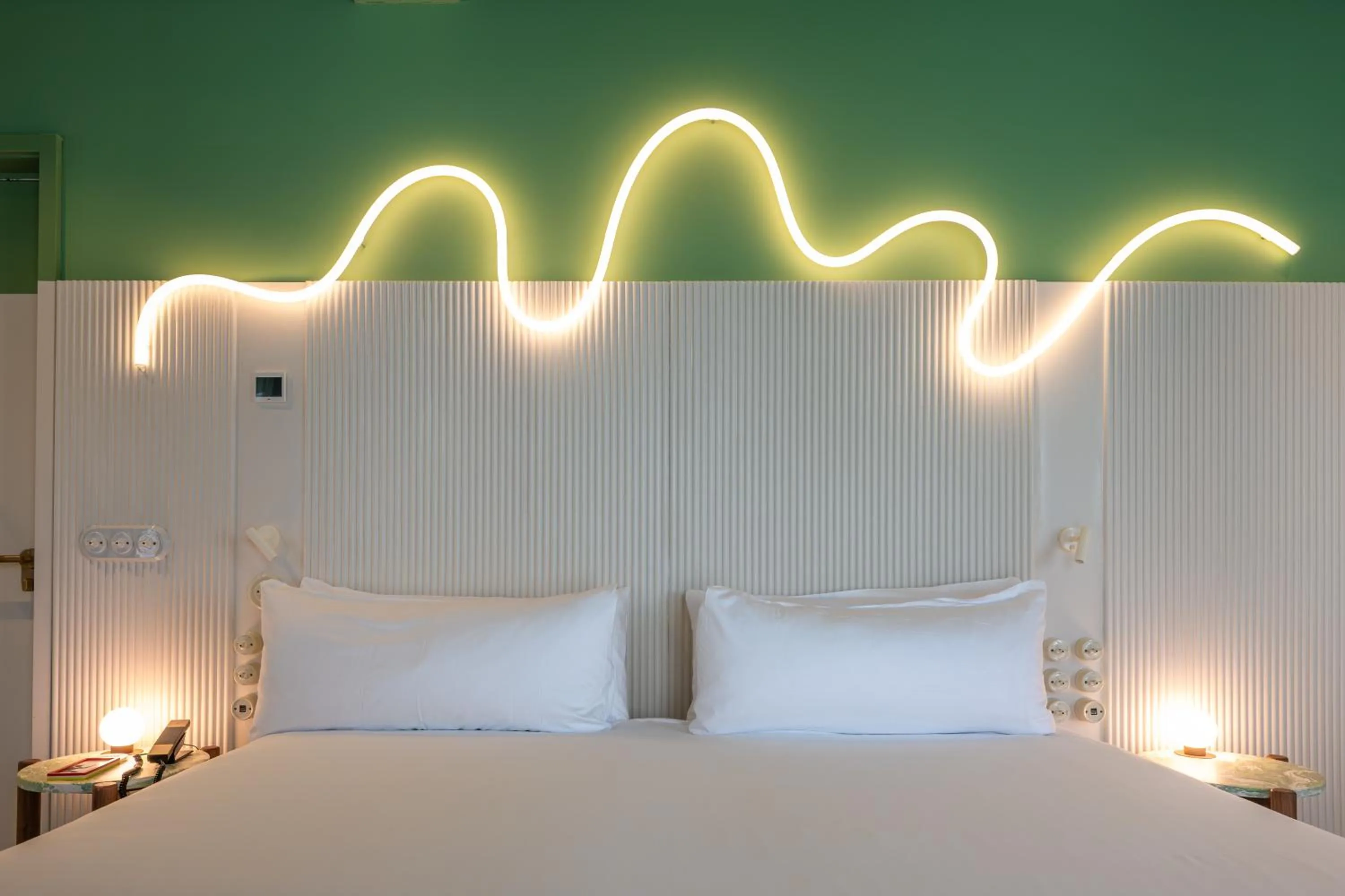 Bed in Terreno Barrio Hotel