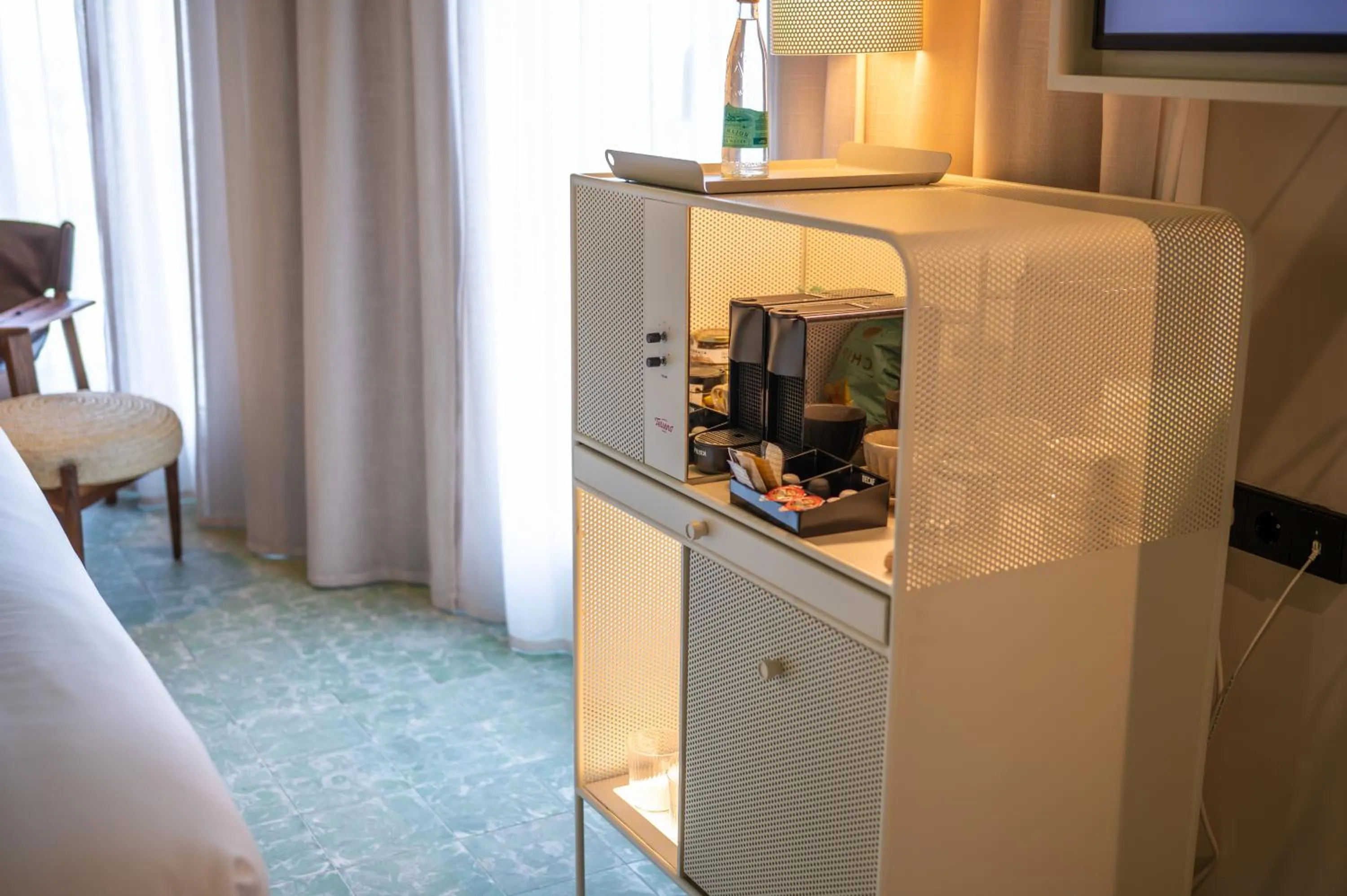 minibar in Terreno Barrio Hotel