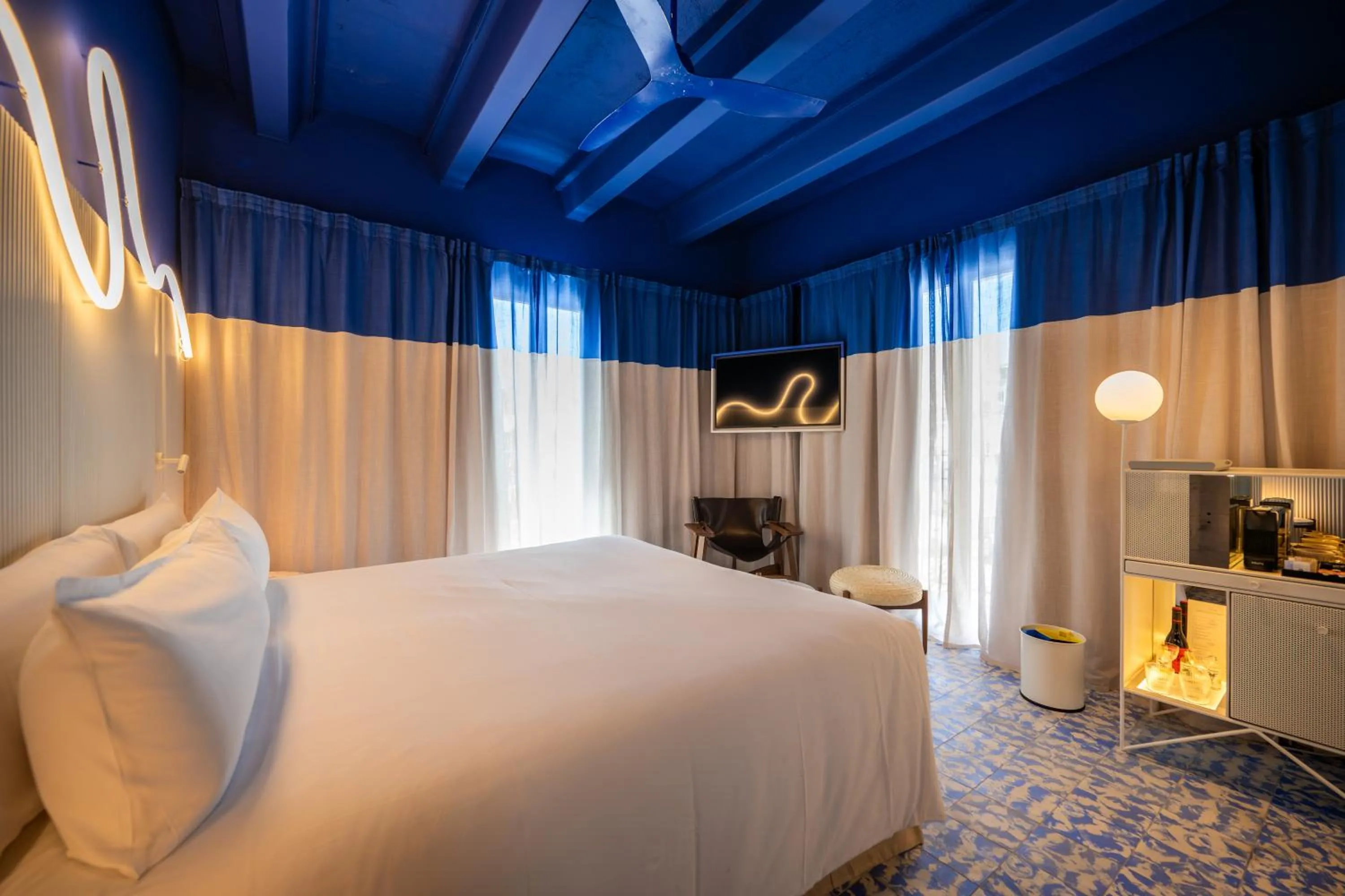 Bedroom, Bed in Terreno Barrio Hotel