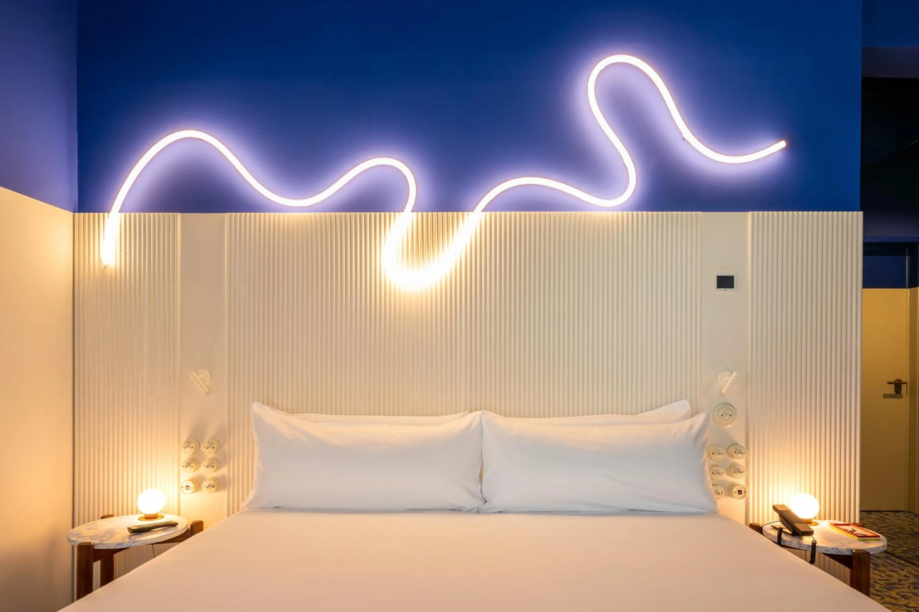 Bed in Terreno Barrio Hotel