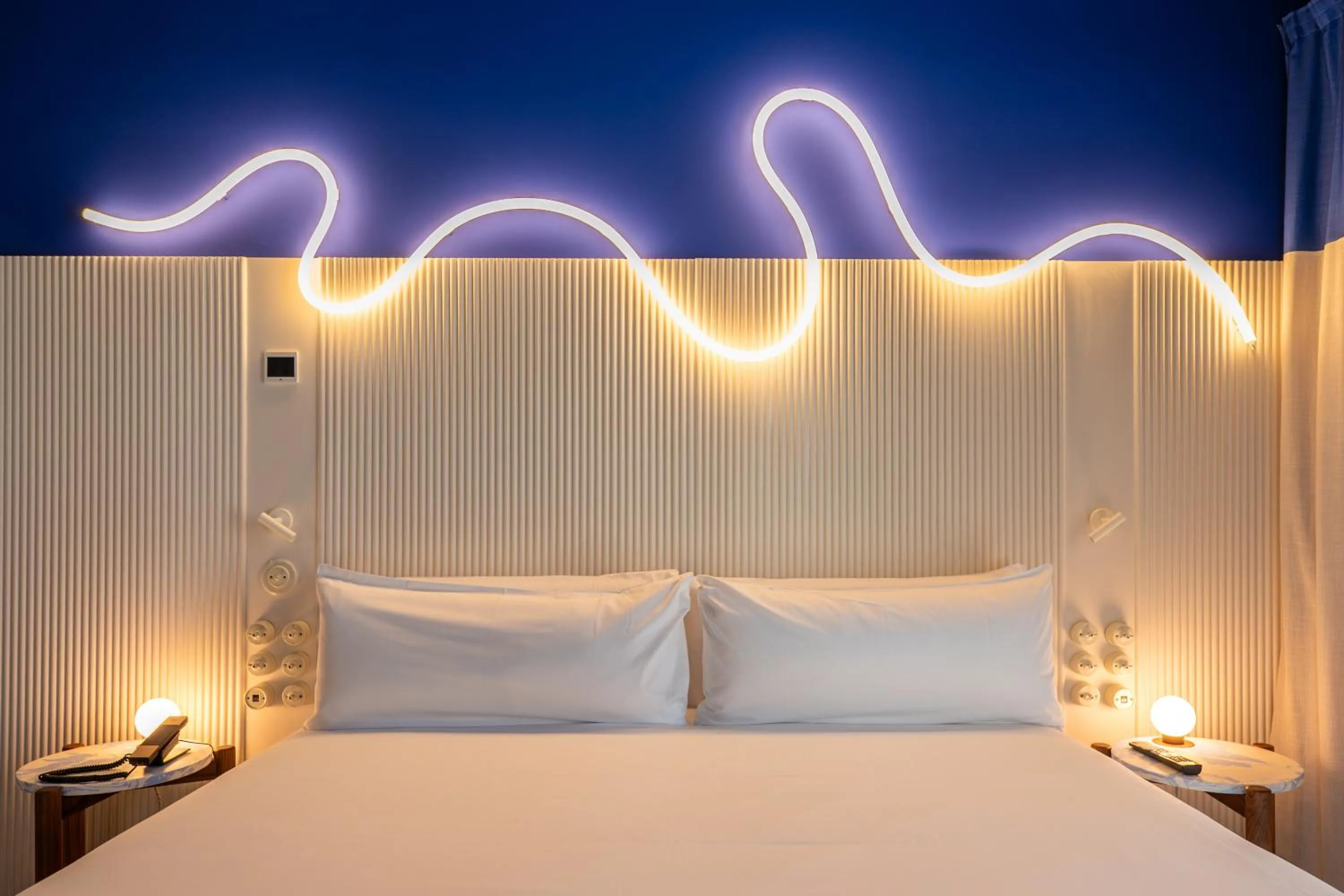 Bed in Terreno Barrio Hotel