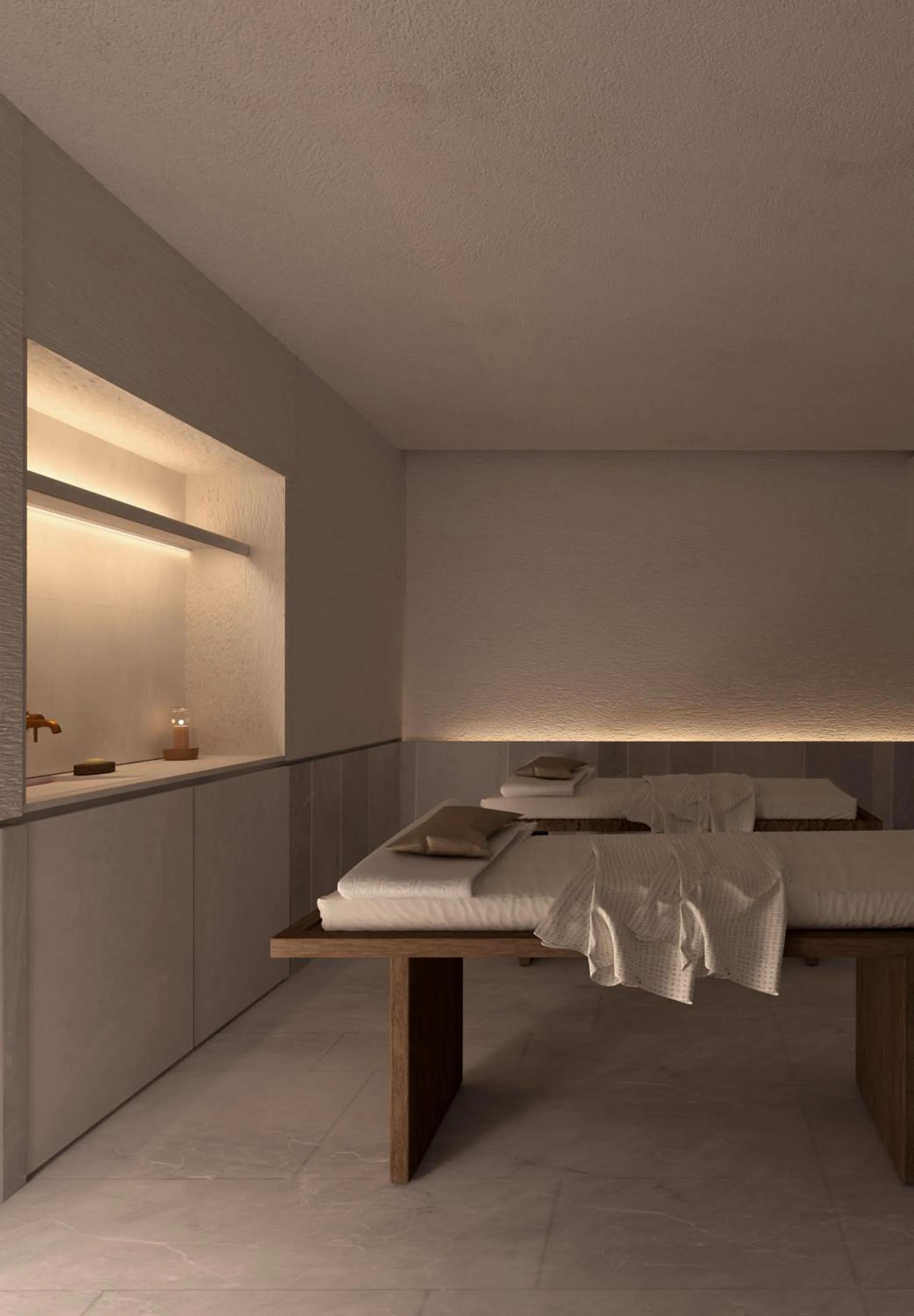 Spa and wellness centre/facilities, Bed in Terreno Barrio Hotel