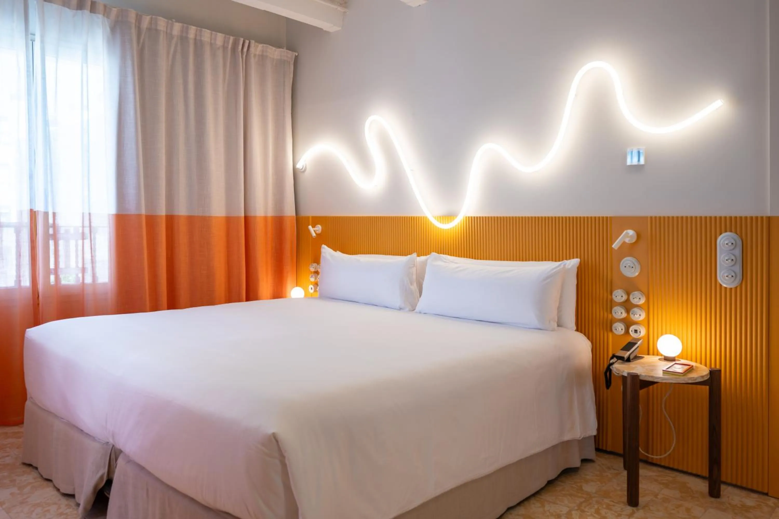 Bed in Terreno Barrio Hotel