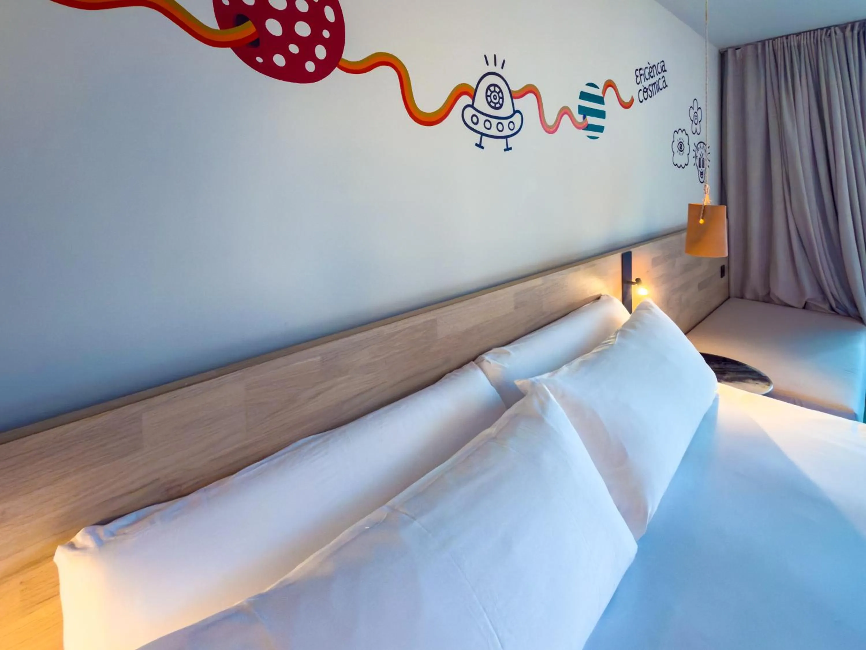 Bed in Terreno Barrio Hotel