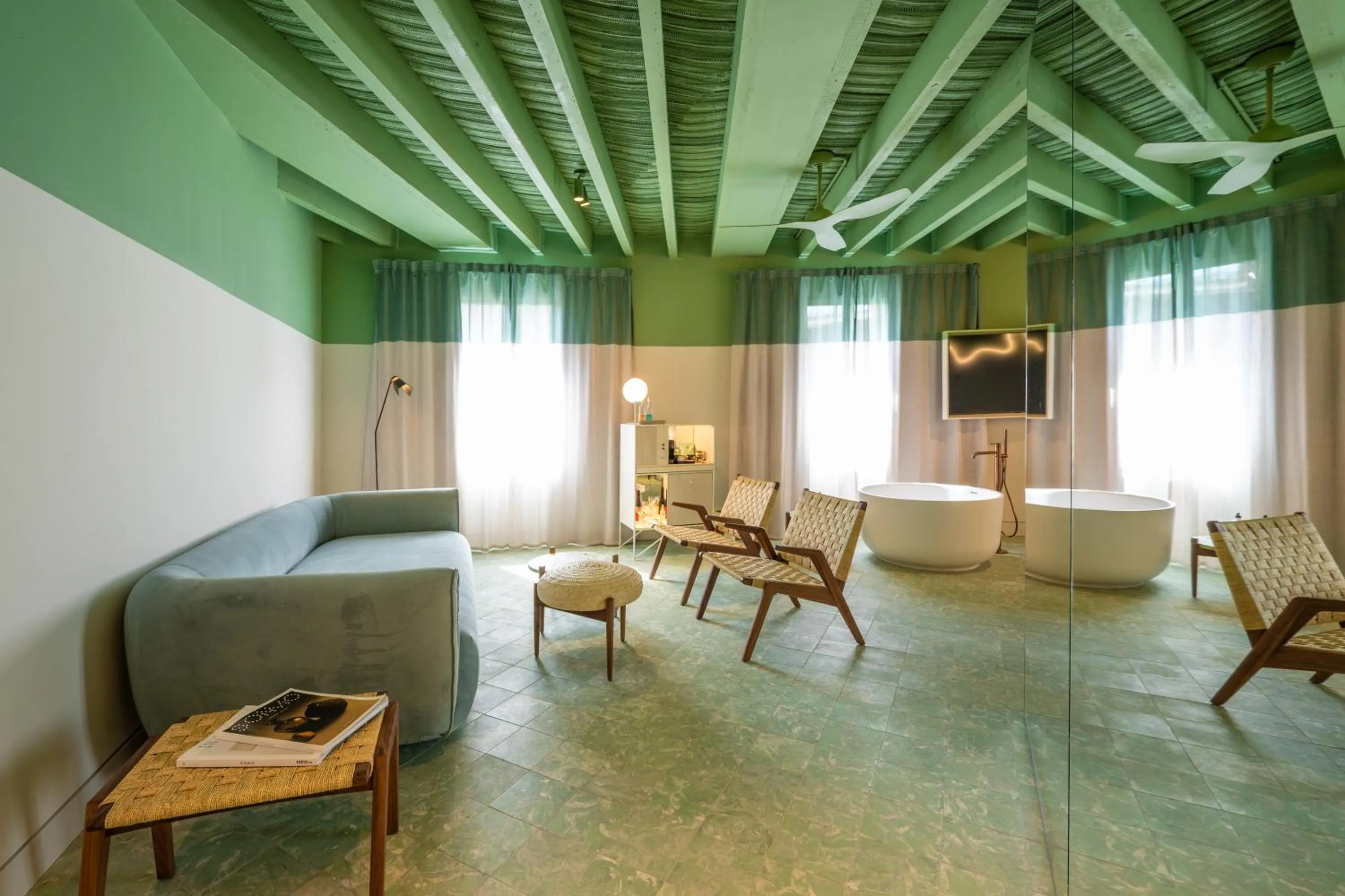 Photo of the whole room in Terreno Barrio Hotel
