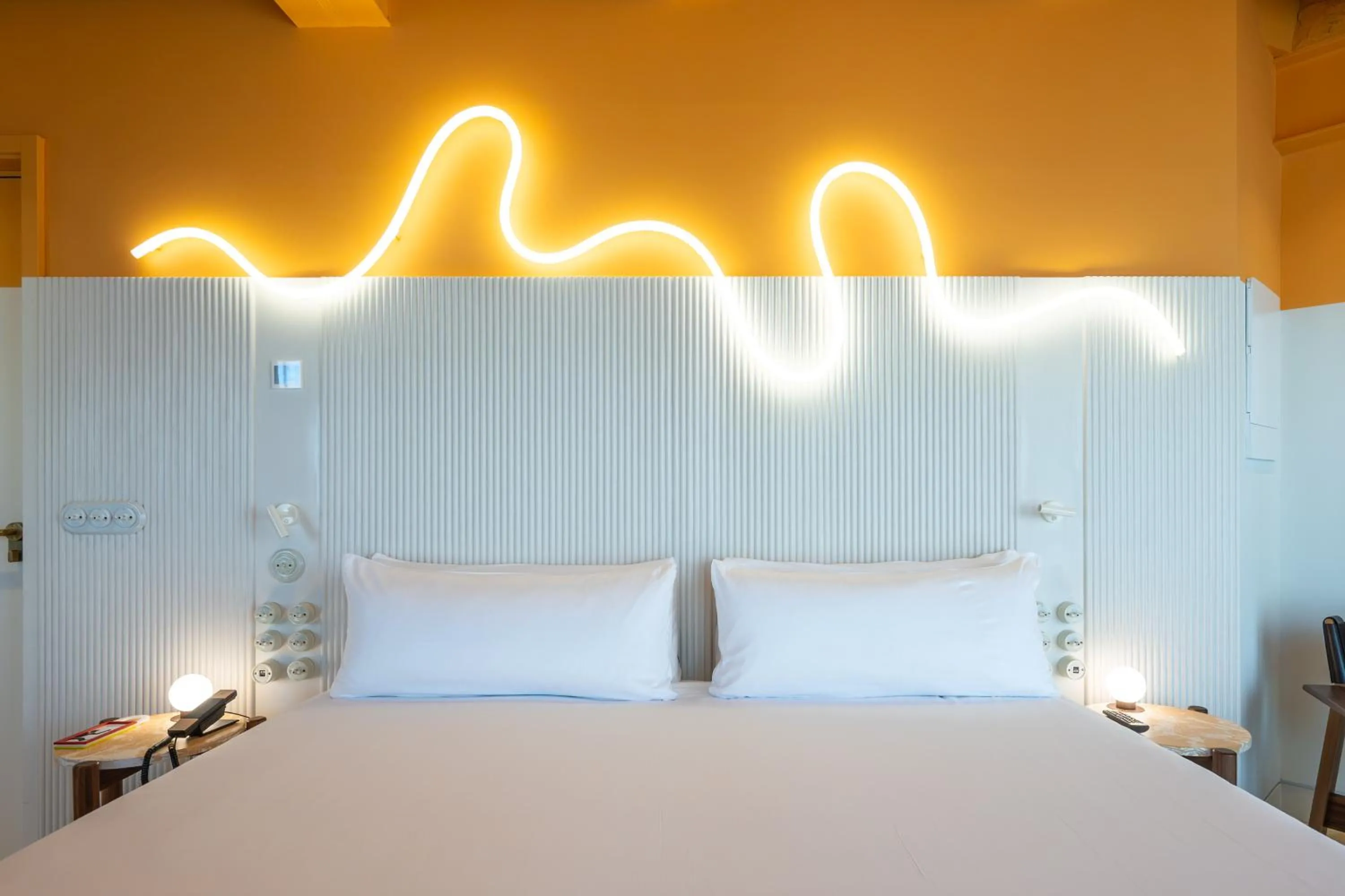 Bed in Terreno Barrio Hotel