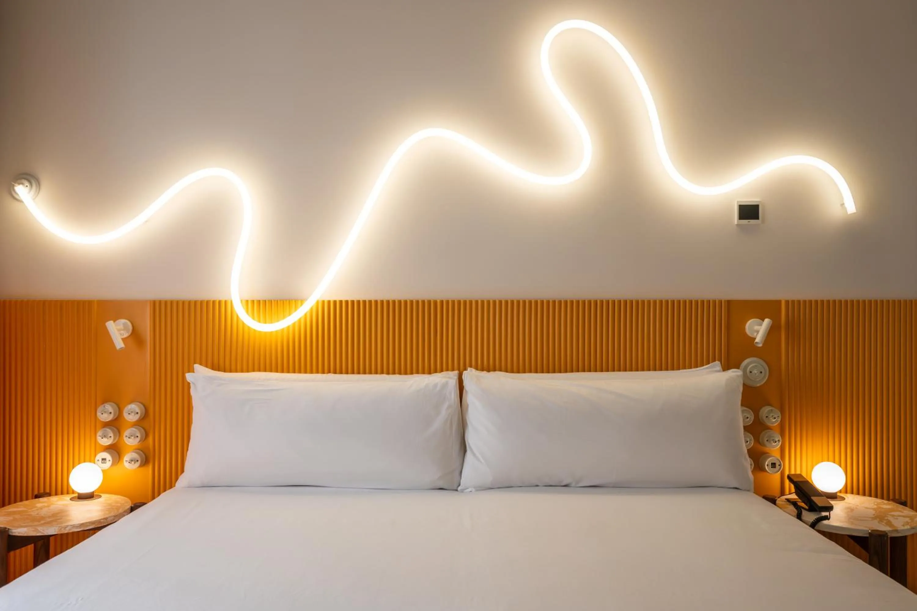 Bed in Terreno Barrio Hotel