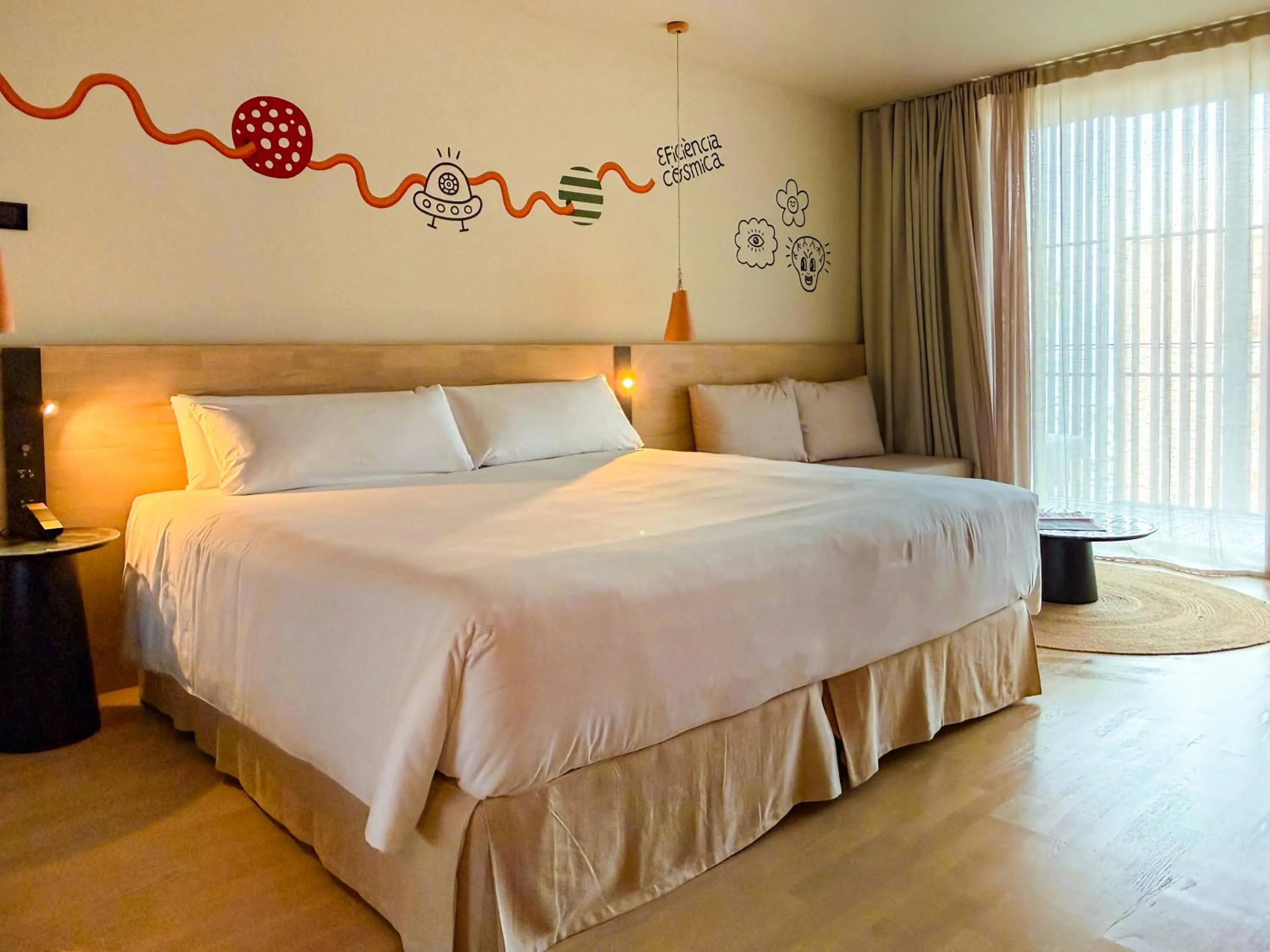 Bed in Terreno Barrio Hotel