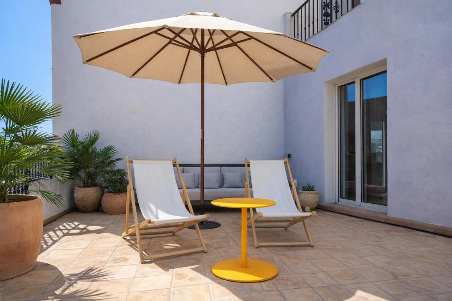 Balcony/Terrace in Terreno Barrio Hotel
