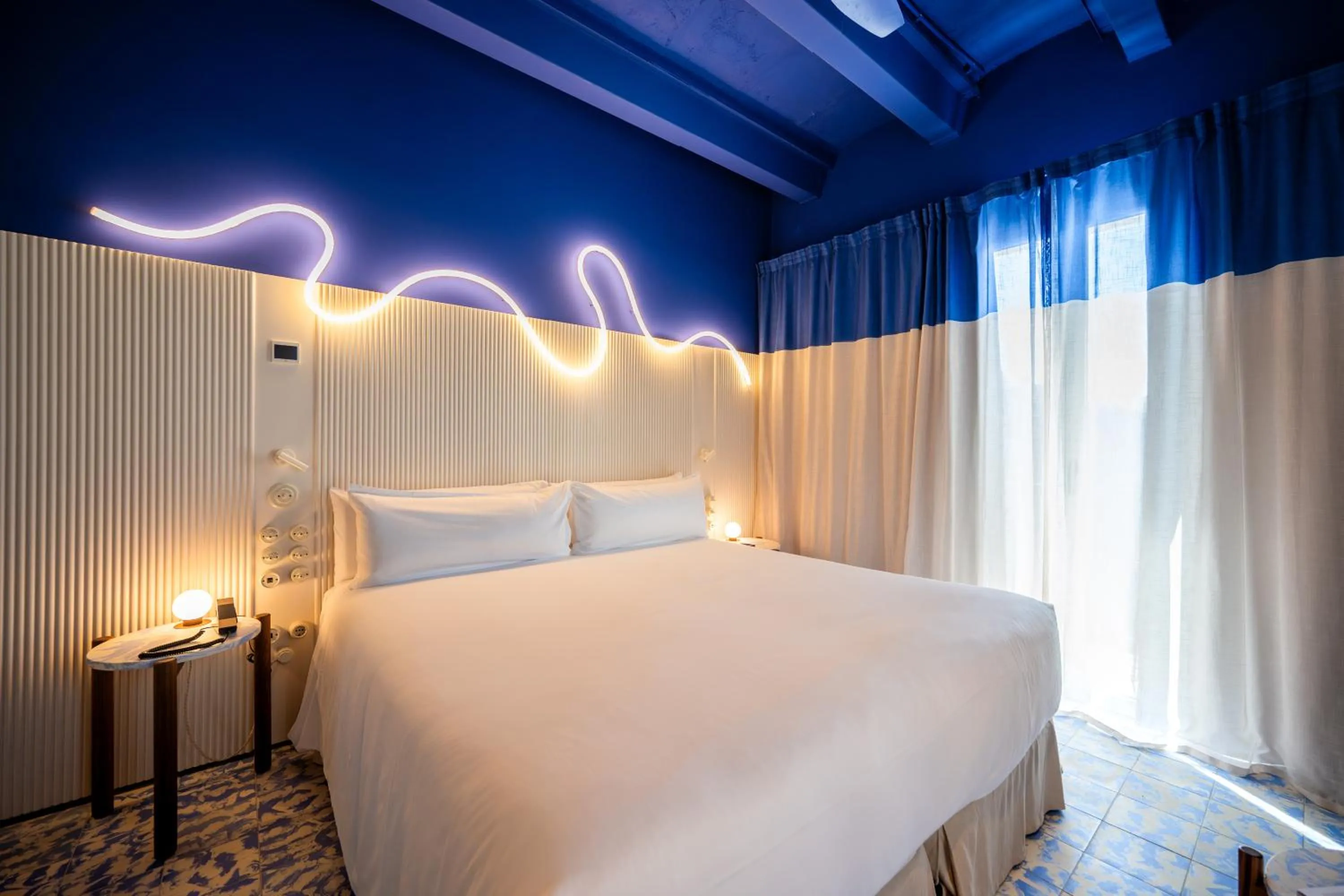 Bed in Terreno Barrio Hotel