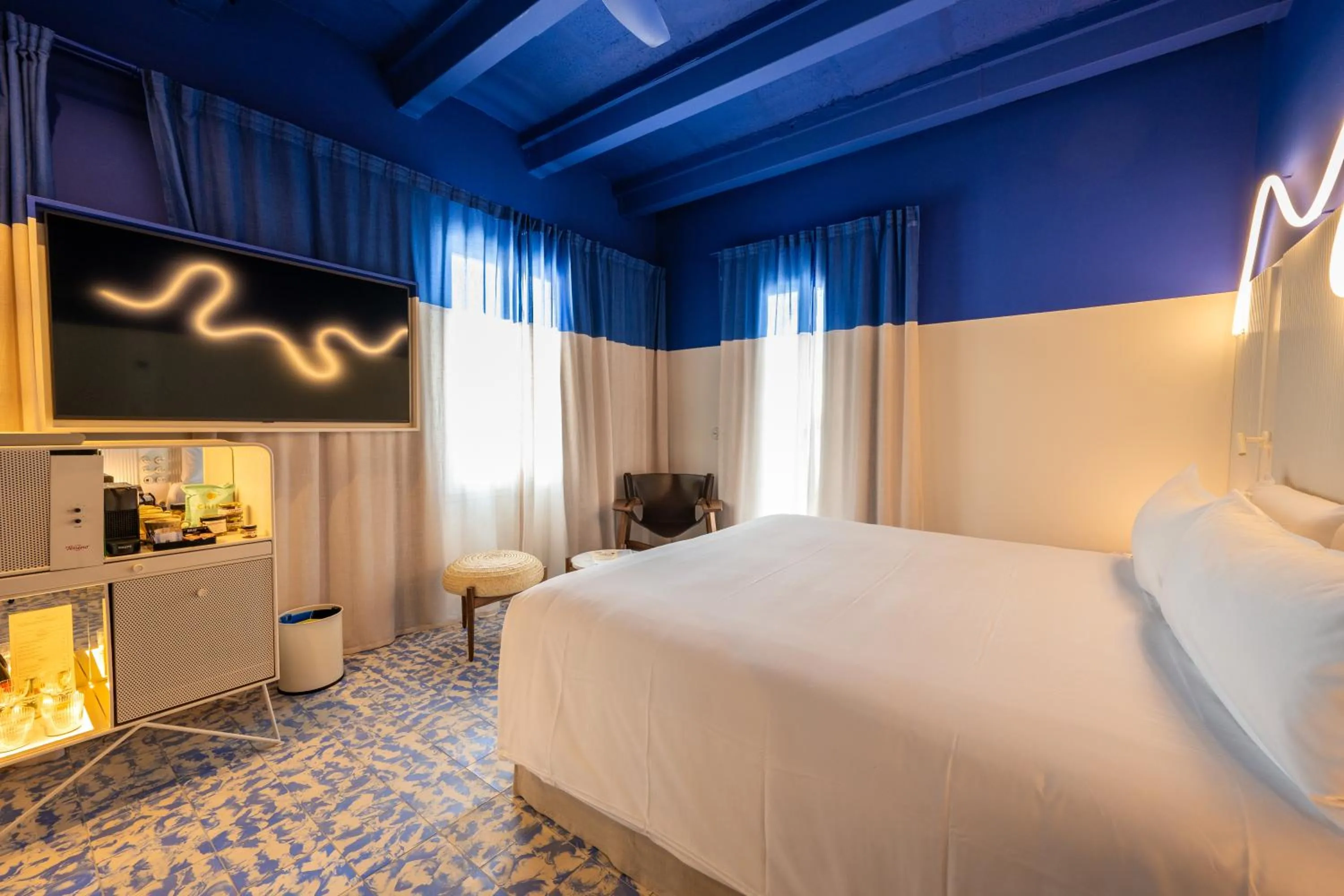 Bedroom, Bed in Terreno Barrio Hotel