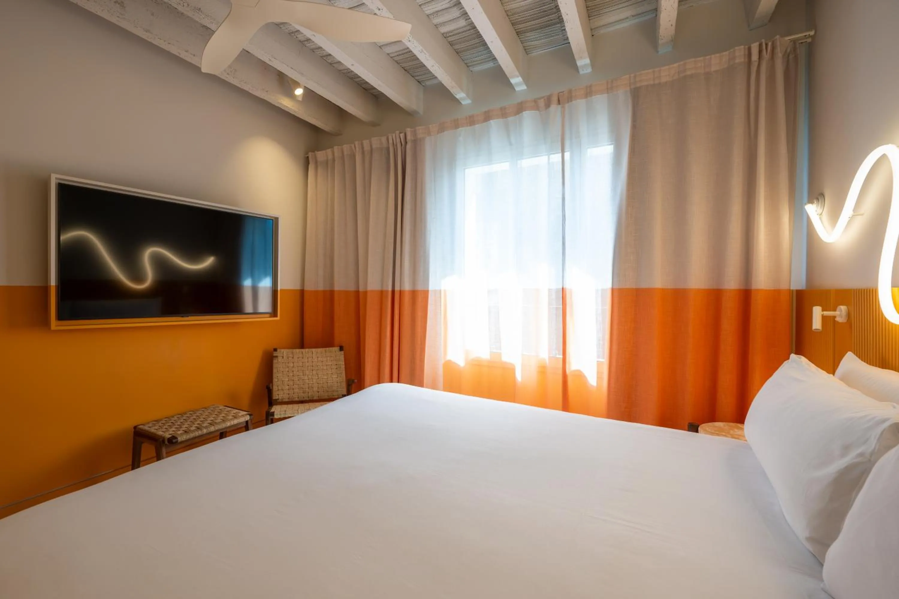 Bed in Terreno Barrio Hotel