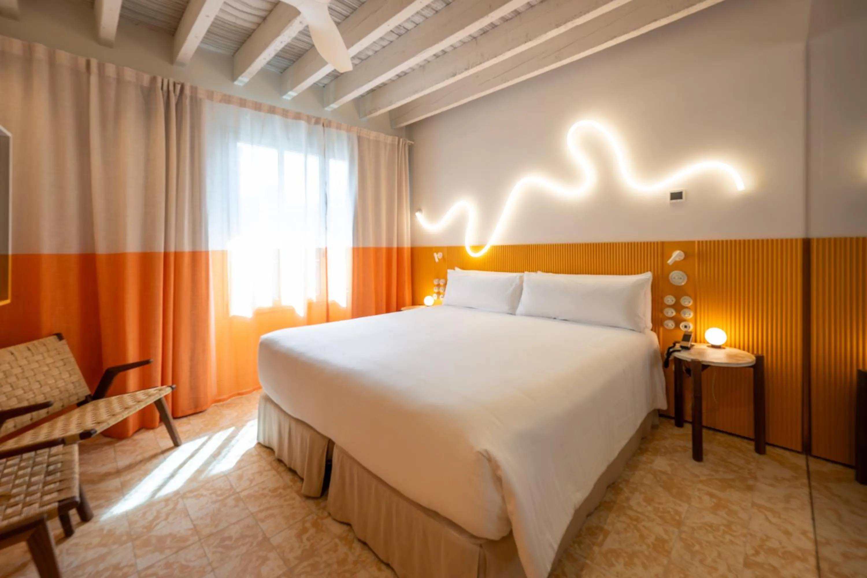 Bed in Terreno Barrio Hotel