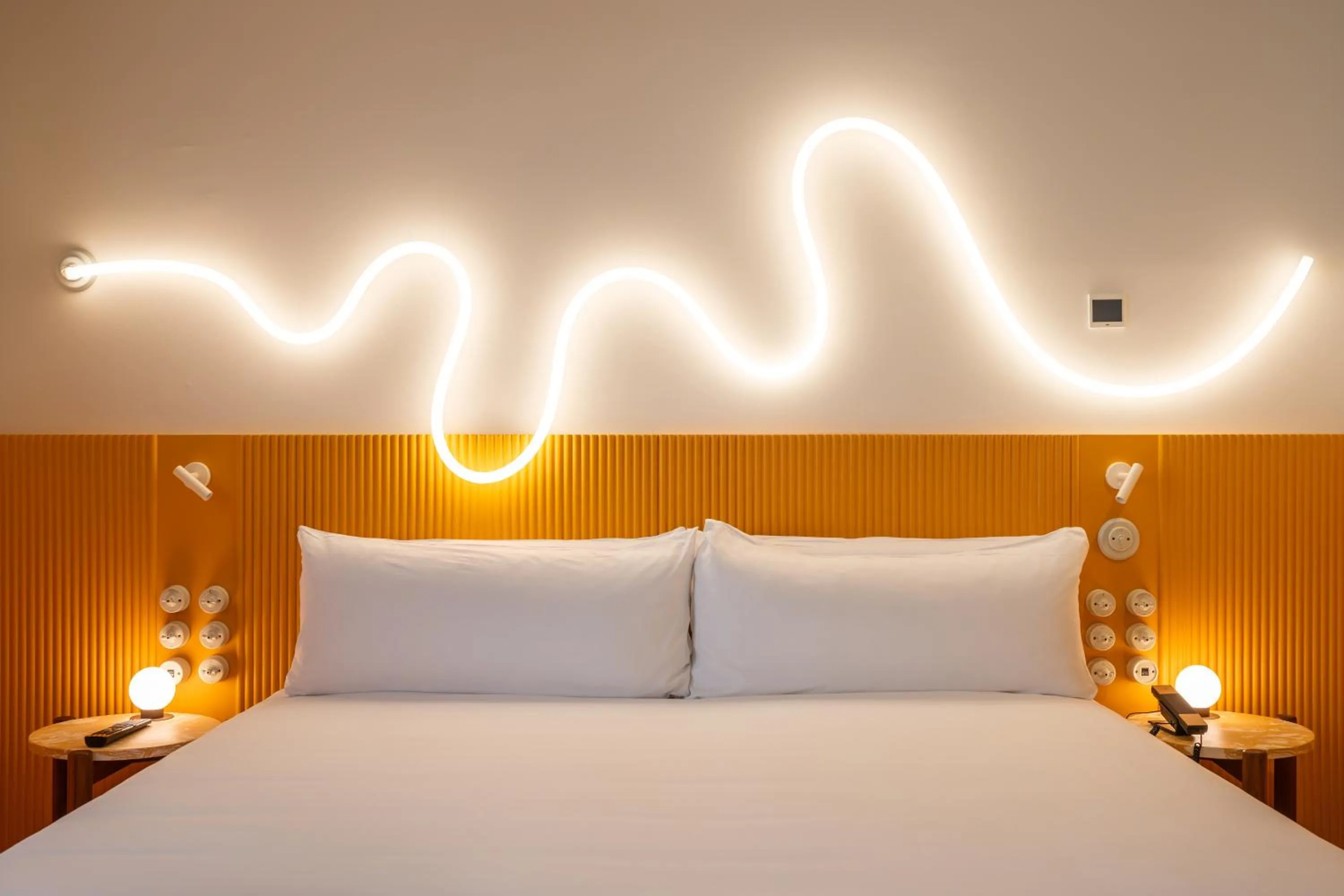 Bed in Terreno Barrio Hotel