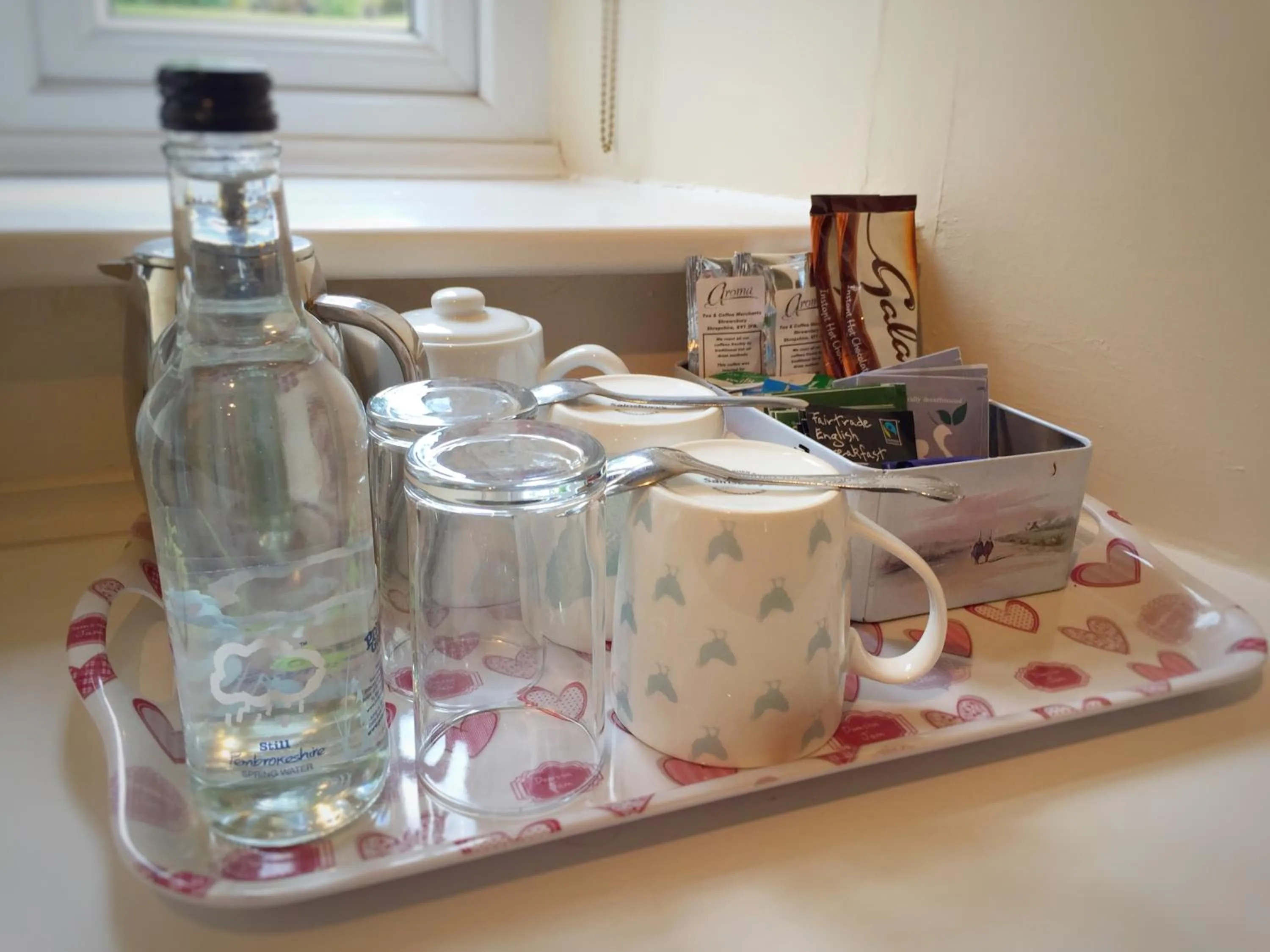 Coffee/tea facilities in The Hand at Llanarmon