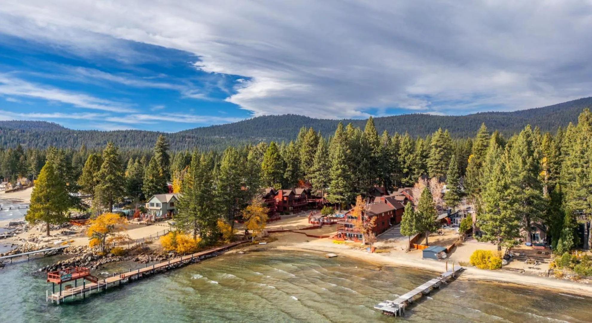 Natural landscape in Tahoe Edgelake Beach Club