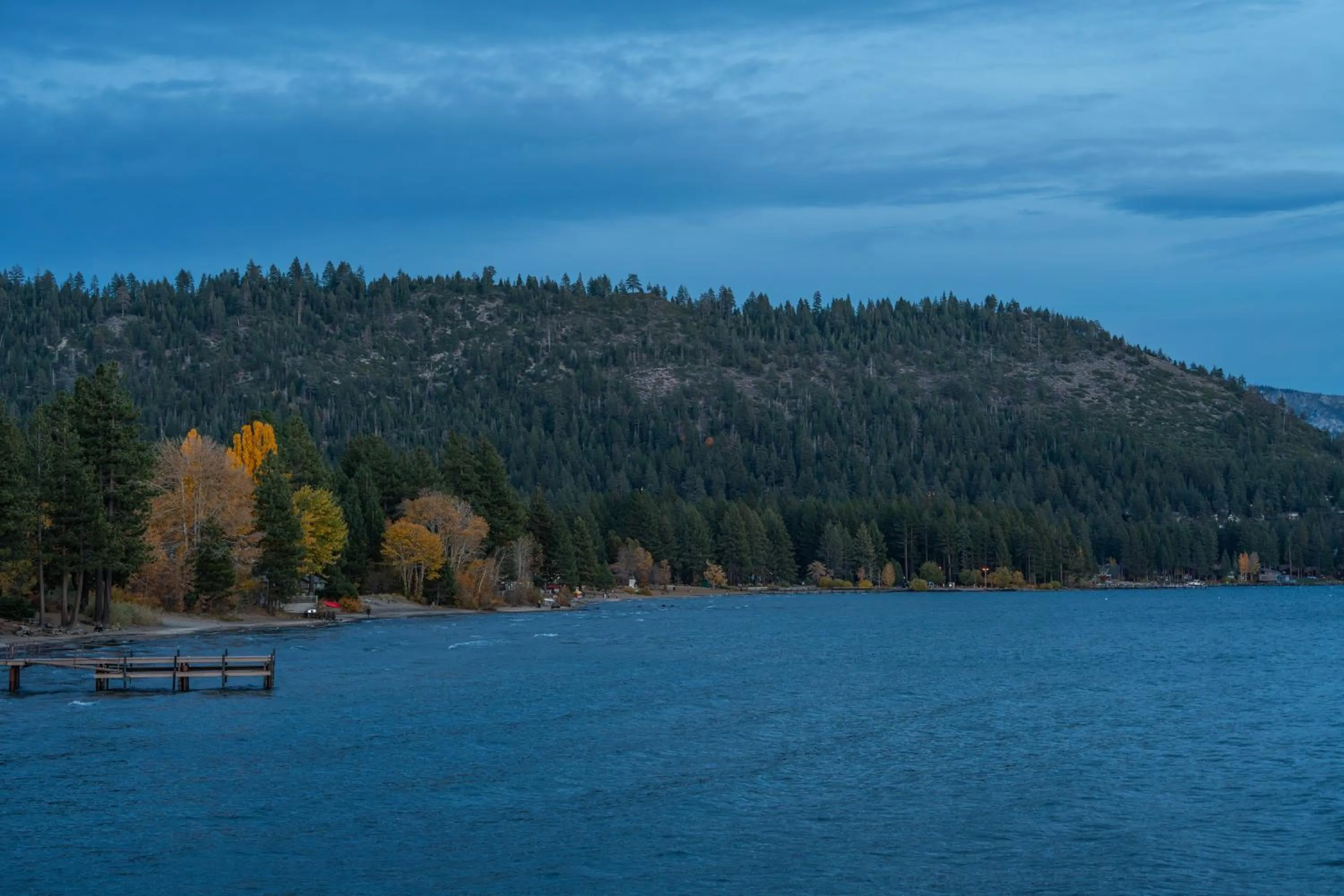 Lake view in Tahoe Edgelake Beach Club