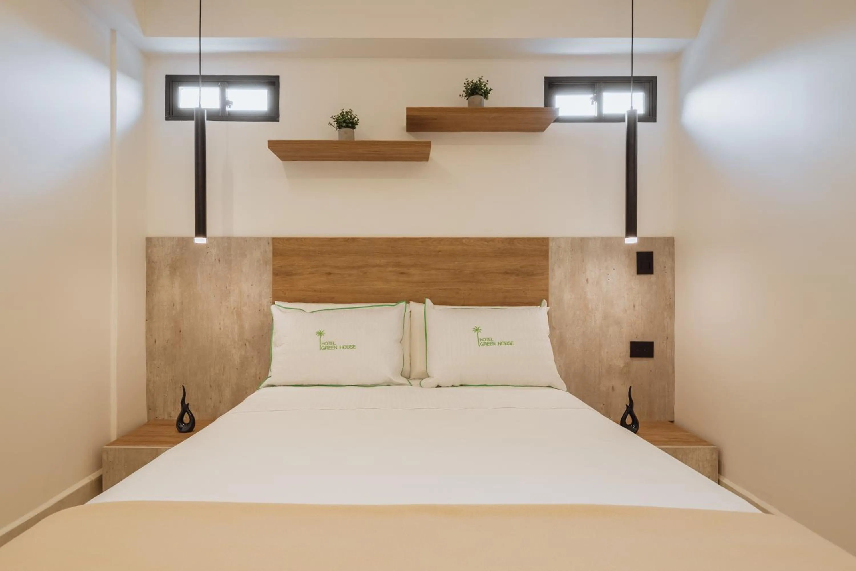 Bed in Green House Hotel