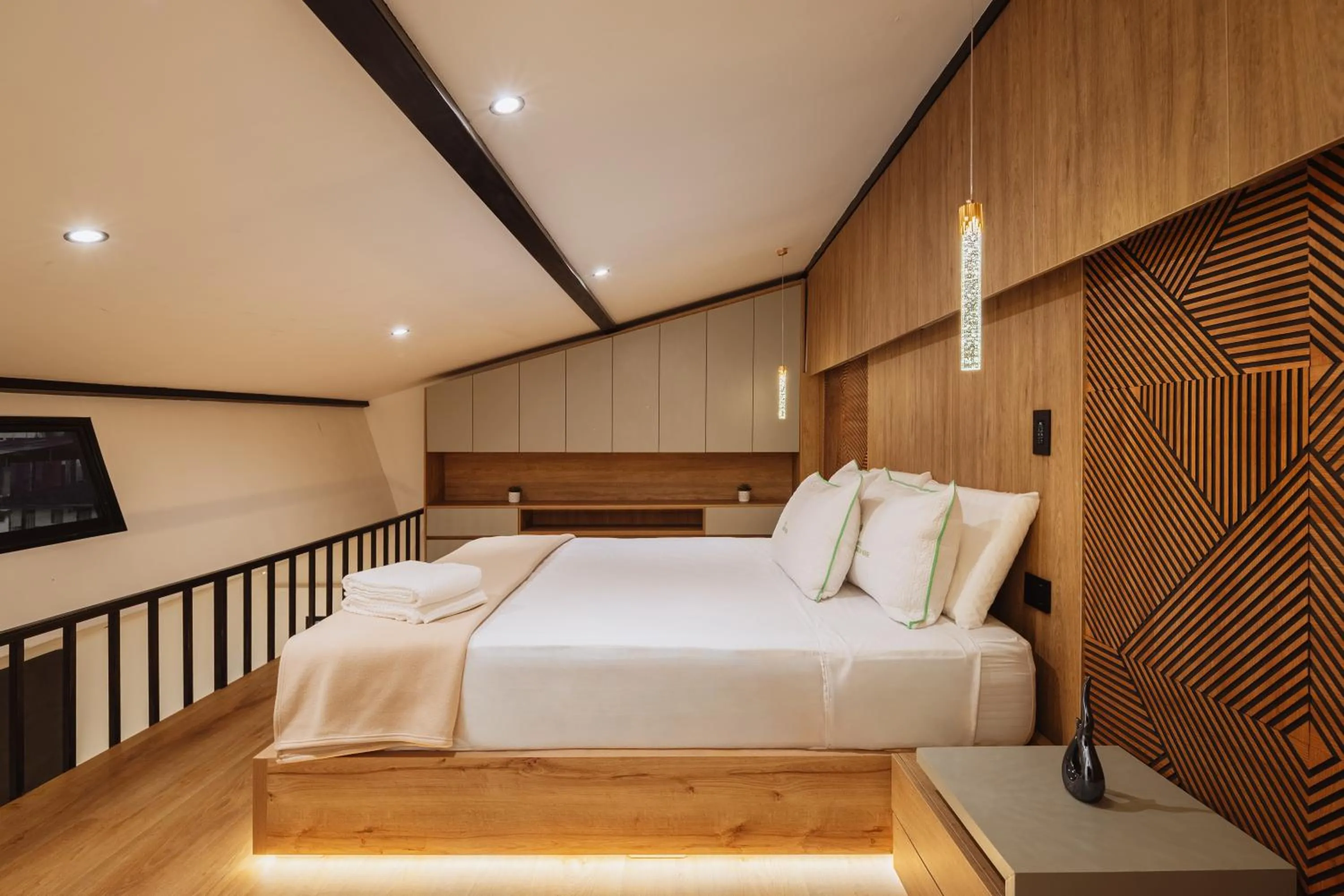 Bed in Green House Hotel
