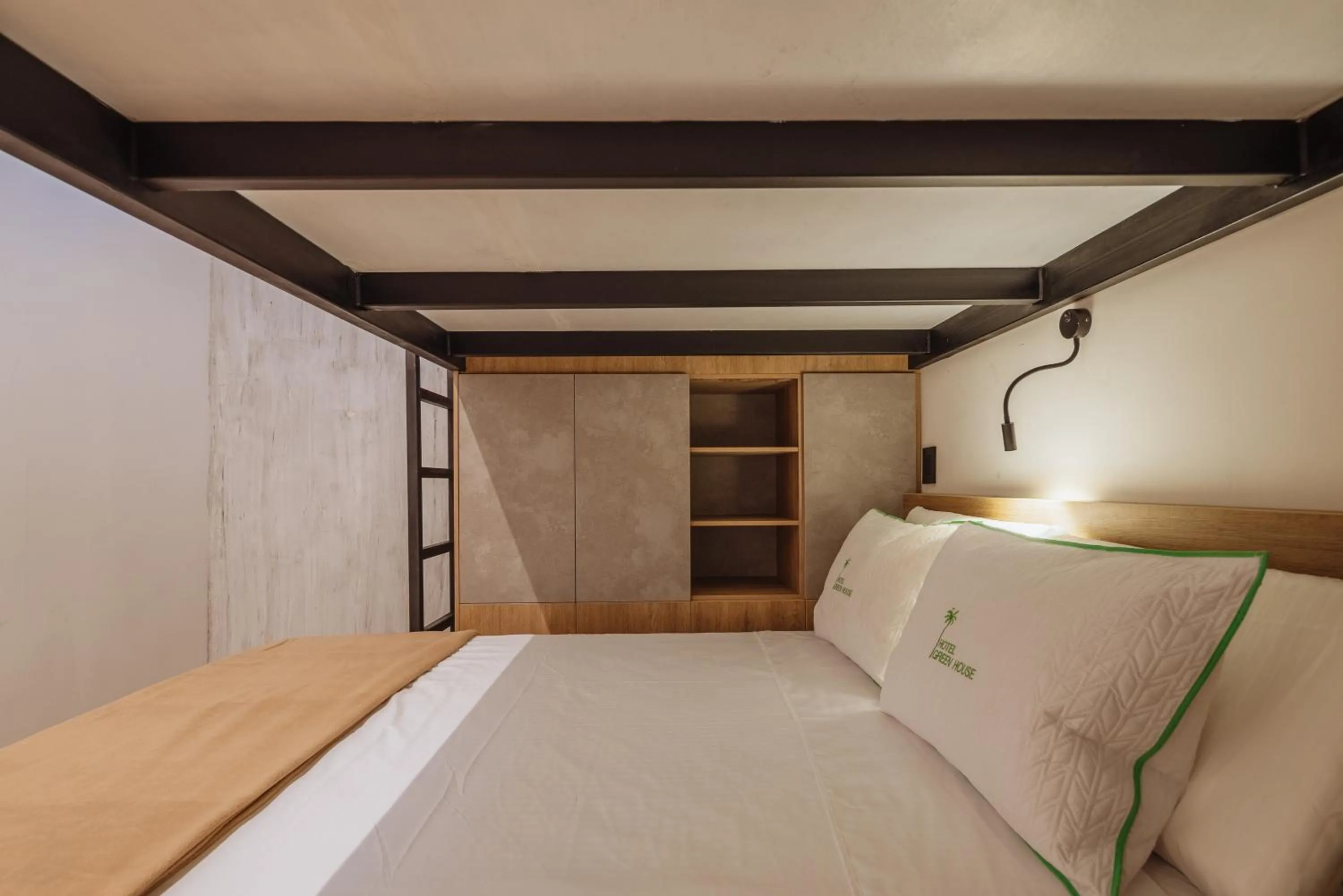 Bed in Green House Hotel