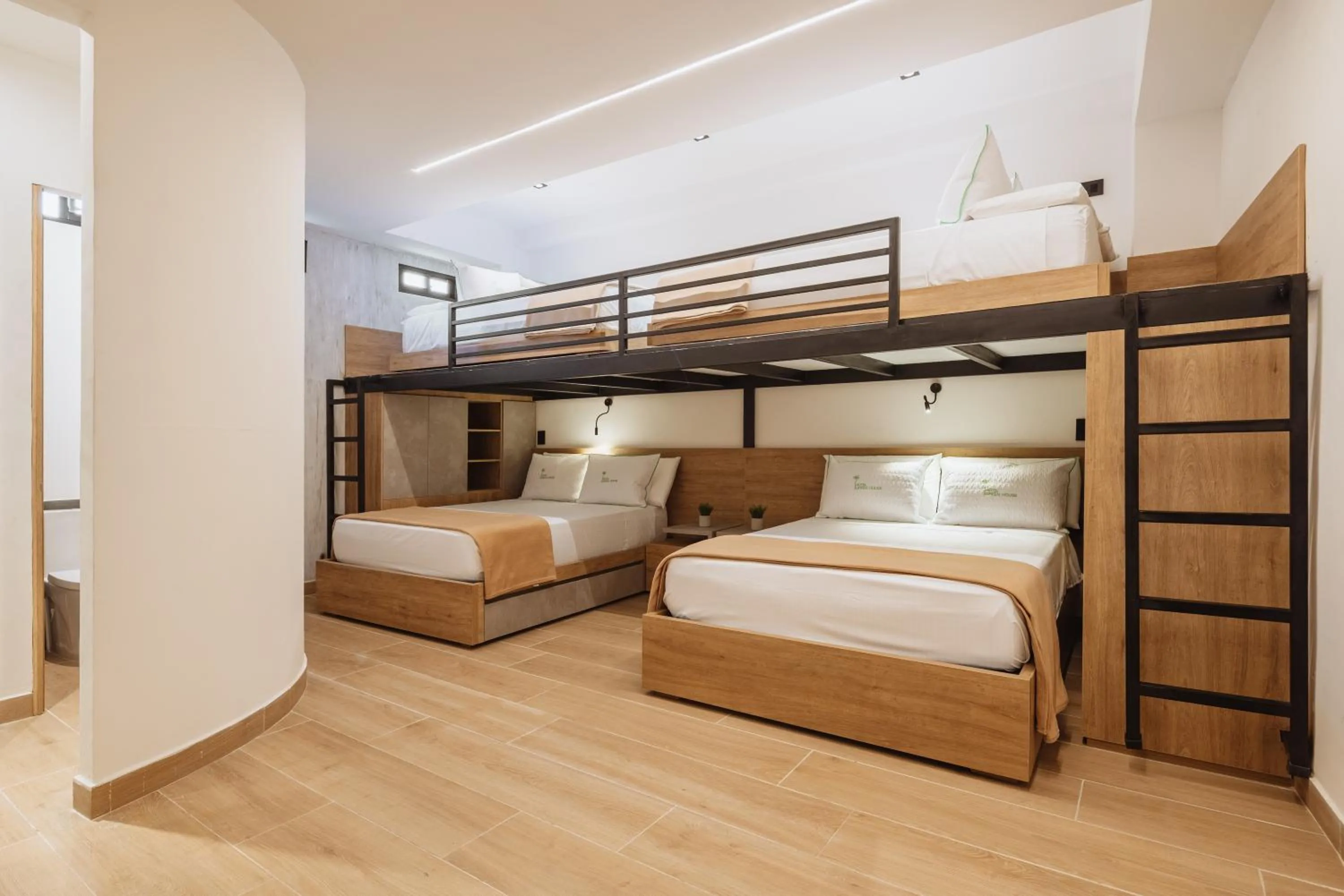 Bed in Green House Hotel