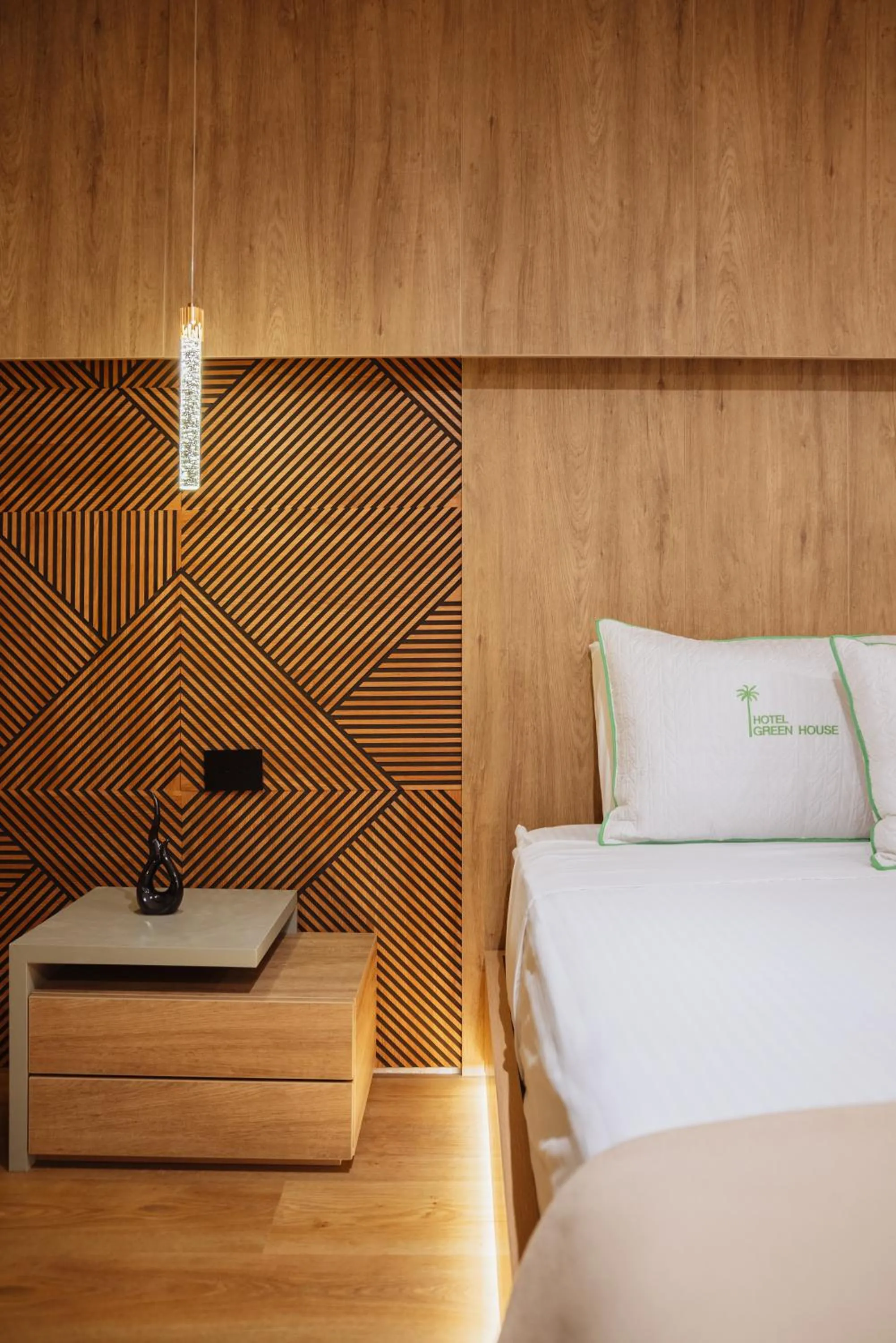 Bed in Green House Hotel