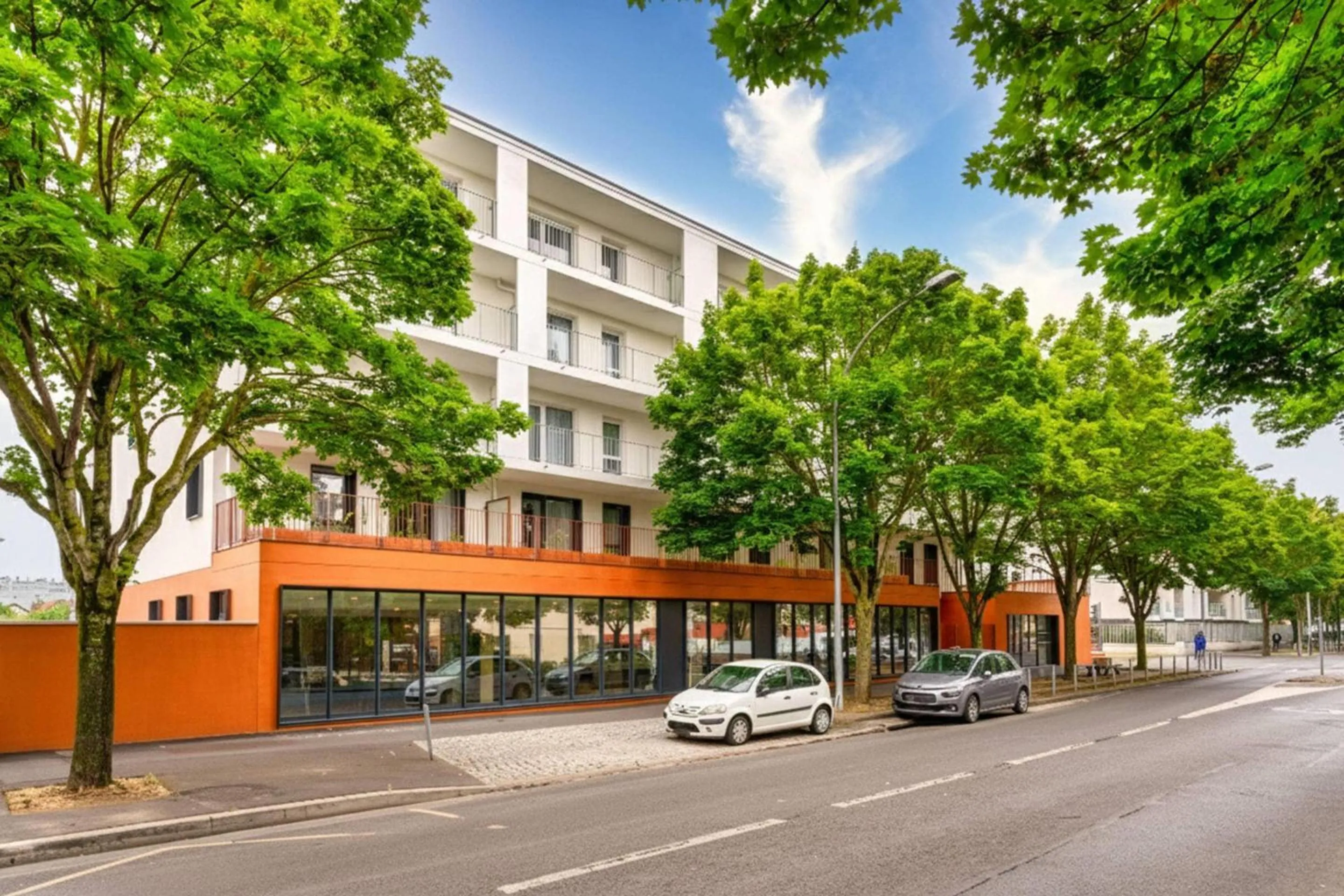 Property building in Quality Aparthotel Choisy Orly Airport