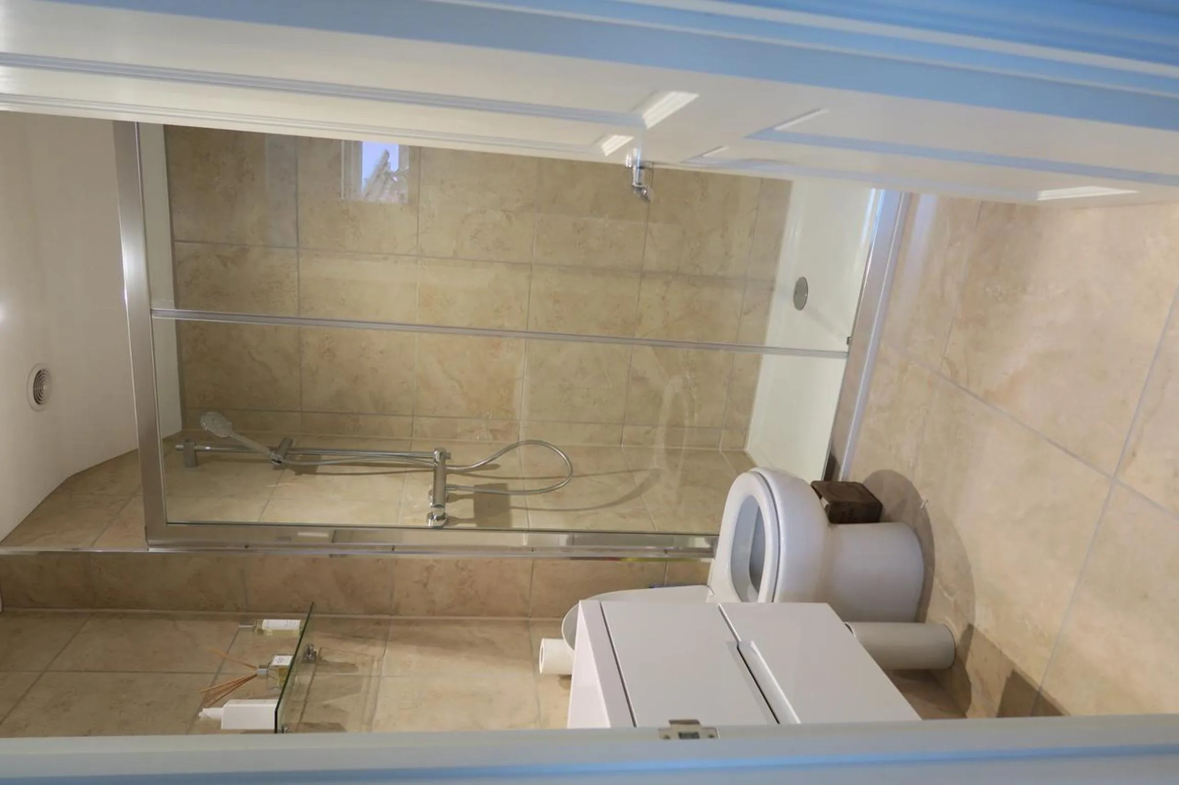 Shower in Hedingham Old Pottery