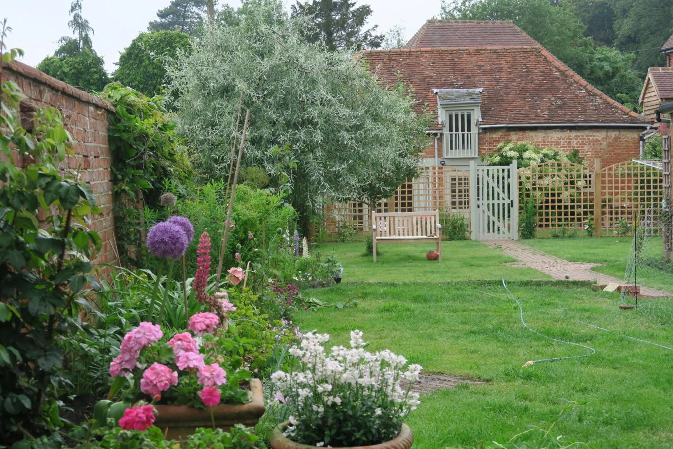 Garden in Hedingham Old Pottery
