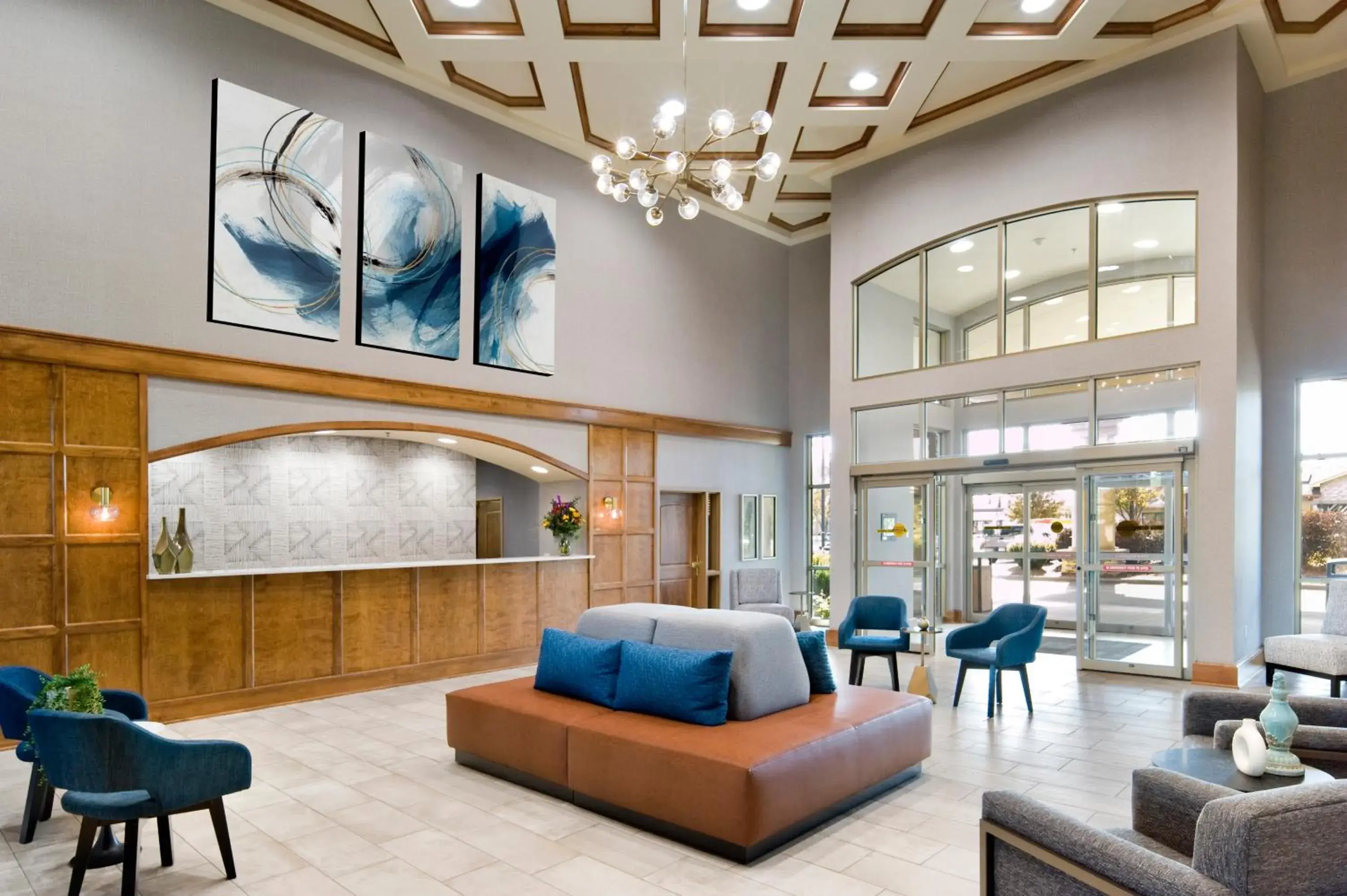 Lobby or reception in ClubHouse Hotel Sioux Falls Lobby or reception in ClubHouse Hotel Sioux Falls
