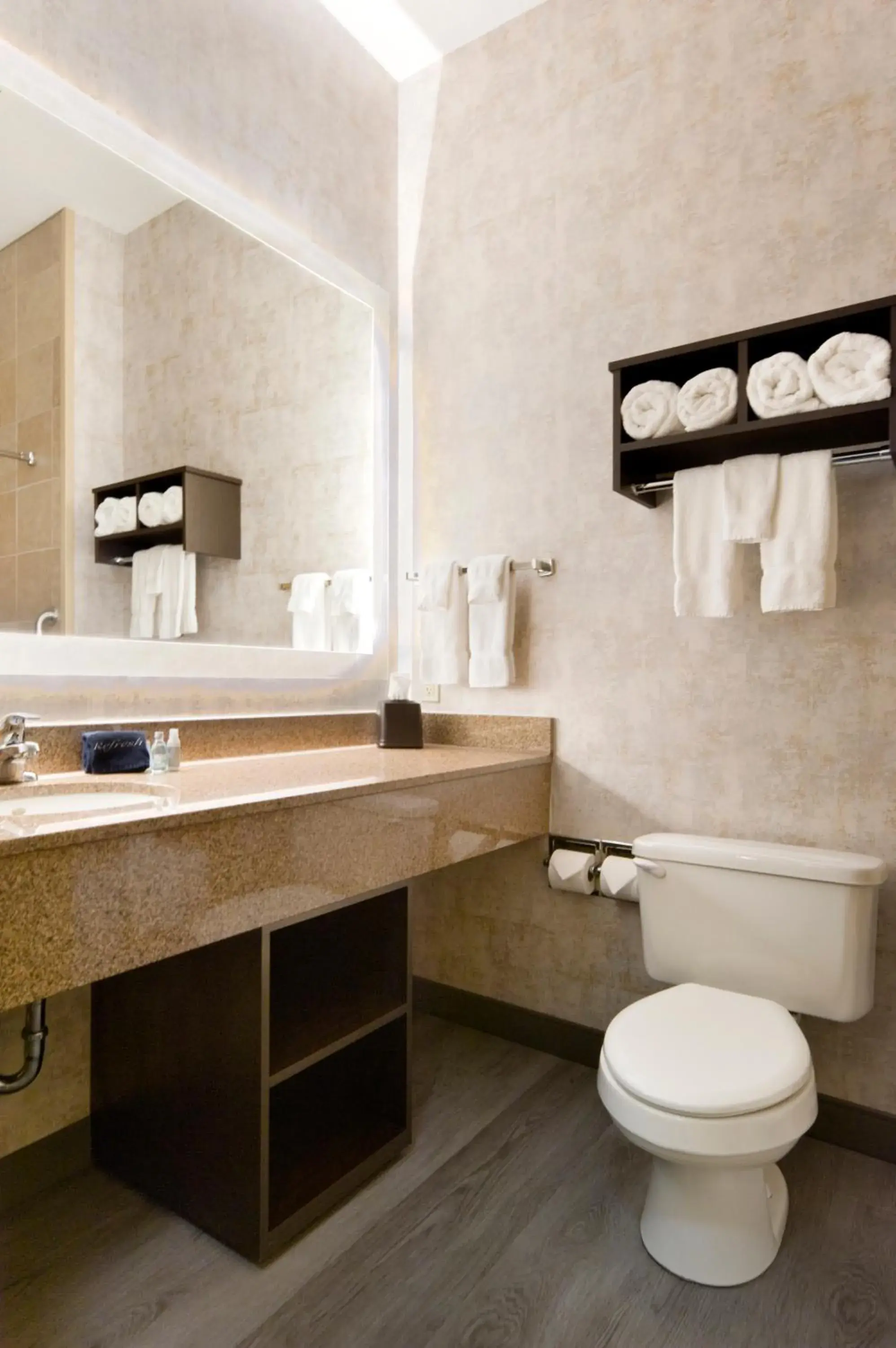 Bathroom in ClubHouse Hotel Sioux Falls Bathroom in ClubHouse Hotel Sioux Falls