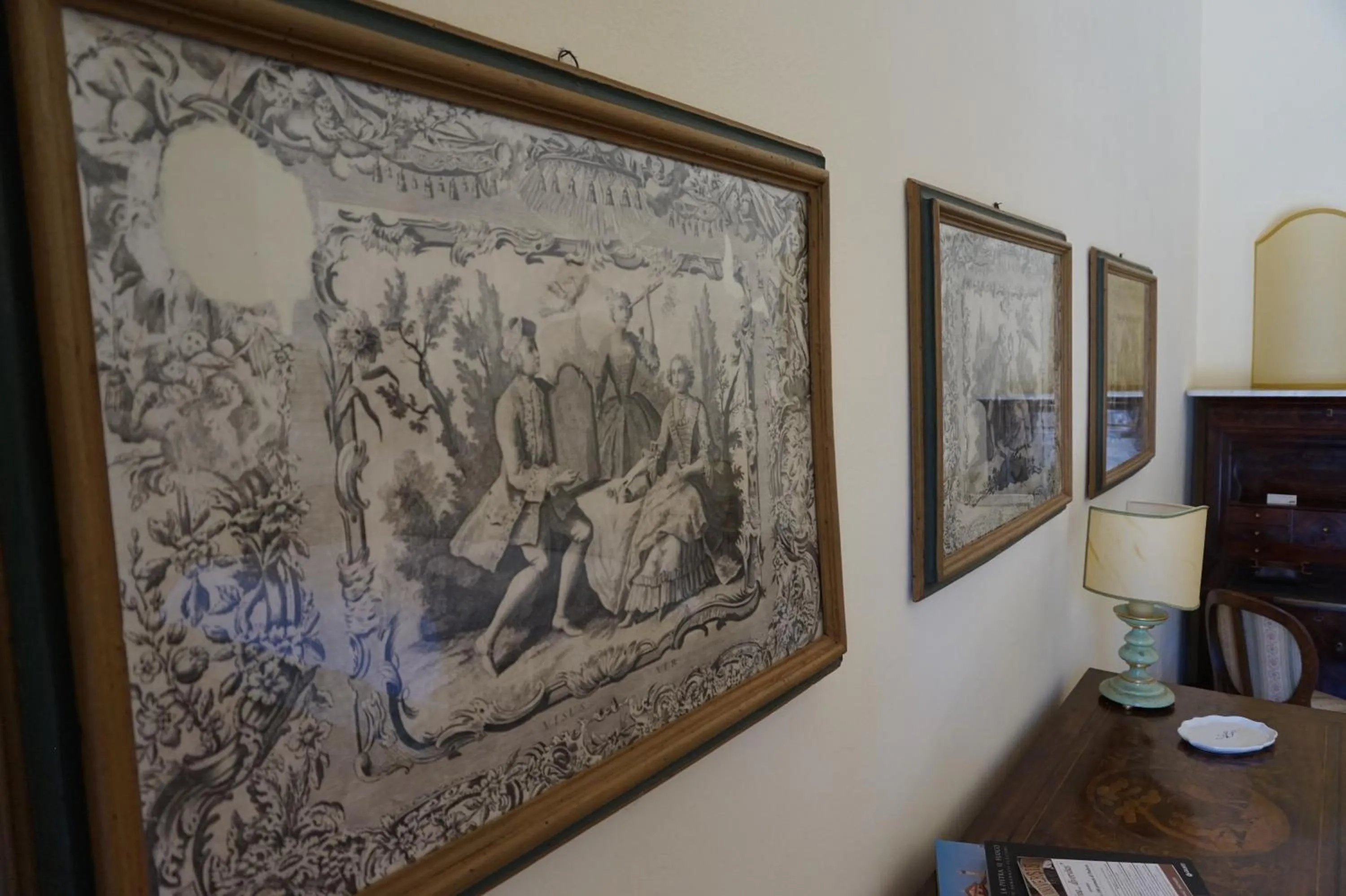 Decorative detail in Palazzo Mantua Benavides Suites & Apartments