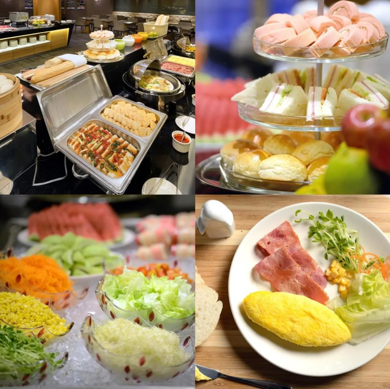 Breakfast in Shiny Ocean Hotel