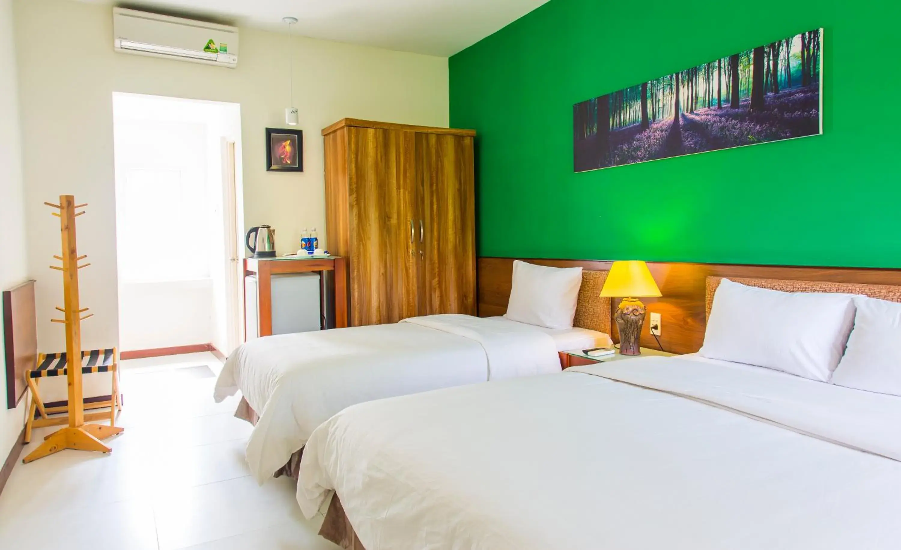 Bed in Sai Gon Phong Nha Hotel Bed in Sai Gon Phong Nha Hotel