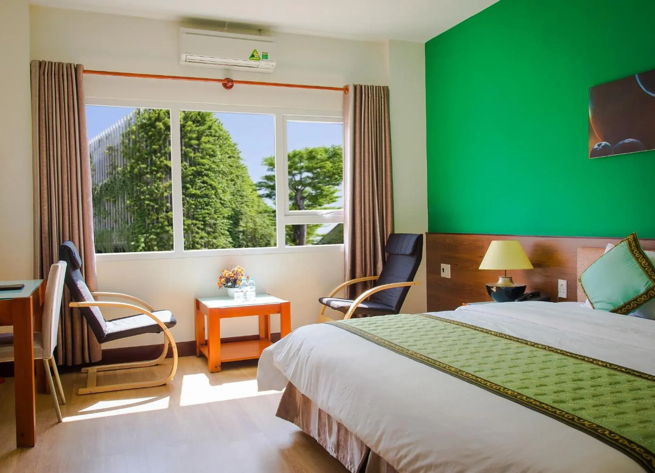 Bed in Sai Gon Phong Nha Hotel Bed in Sai Gon Phong Nha Hotel