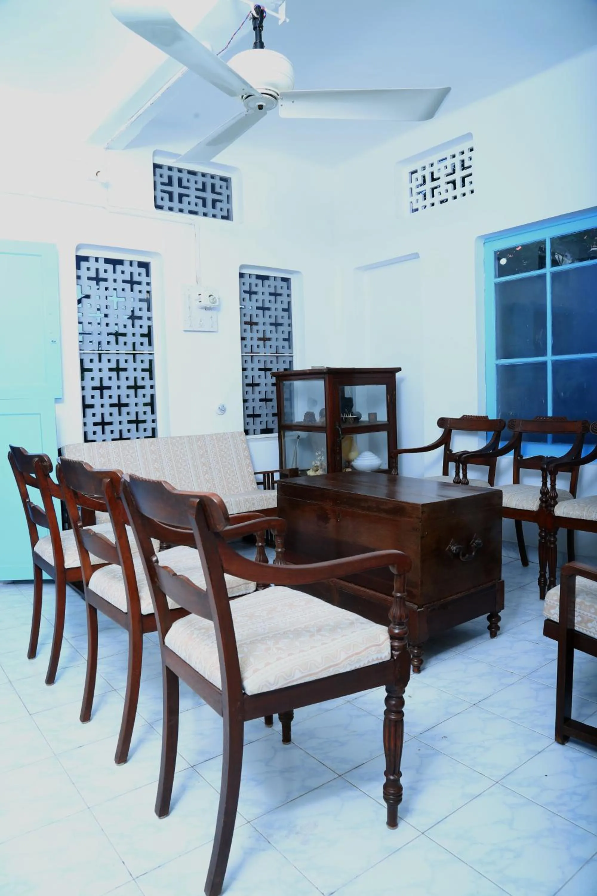 Seating area in R & B Green Stay