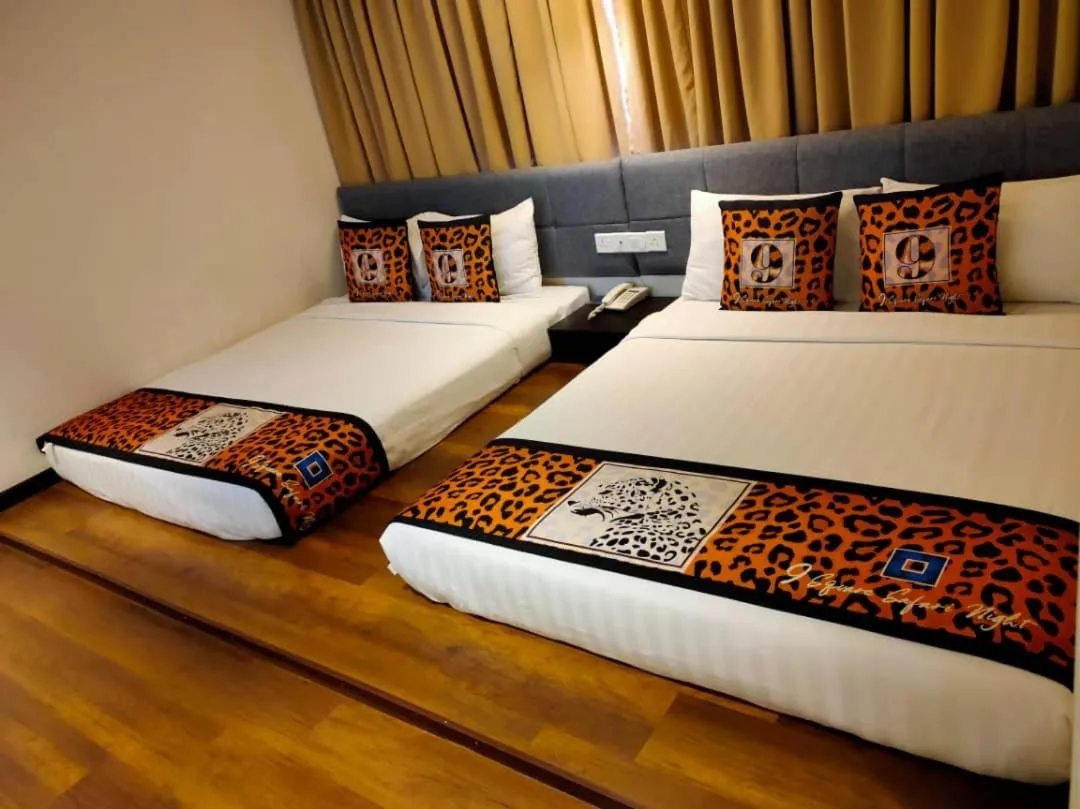 Bedroom, Bed in 9 Square Hotel - Subang