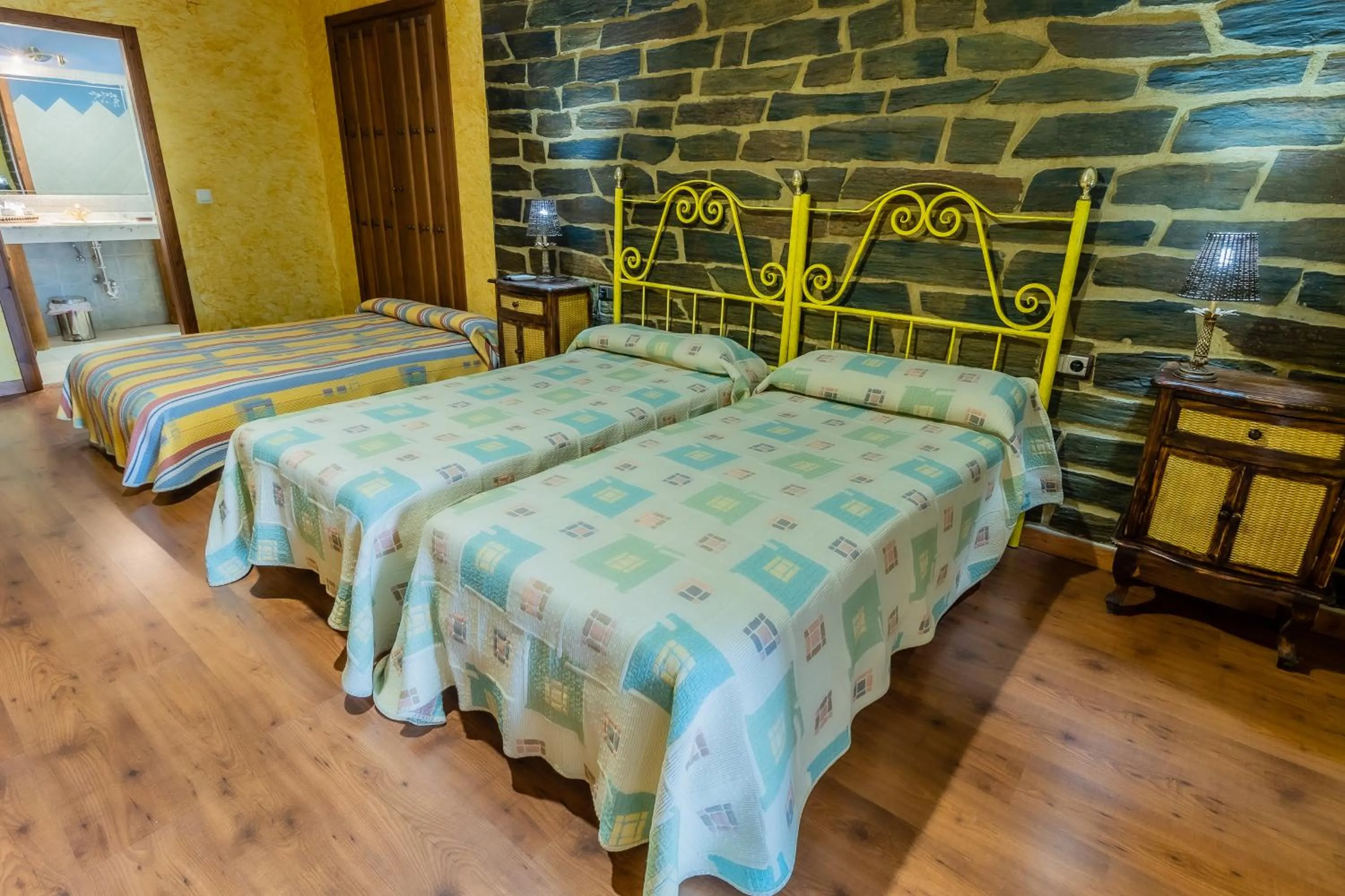 Bed in Hotel Rural El Labriego by Vivere Stays