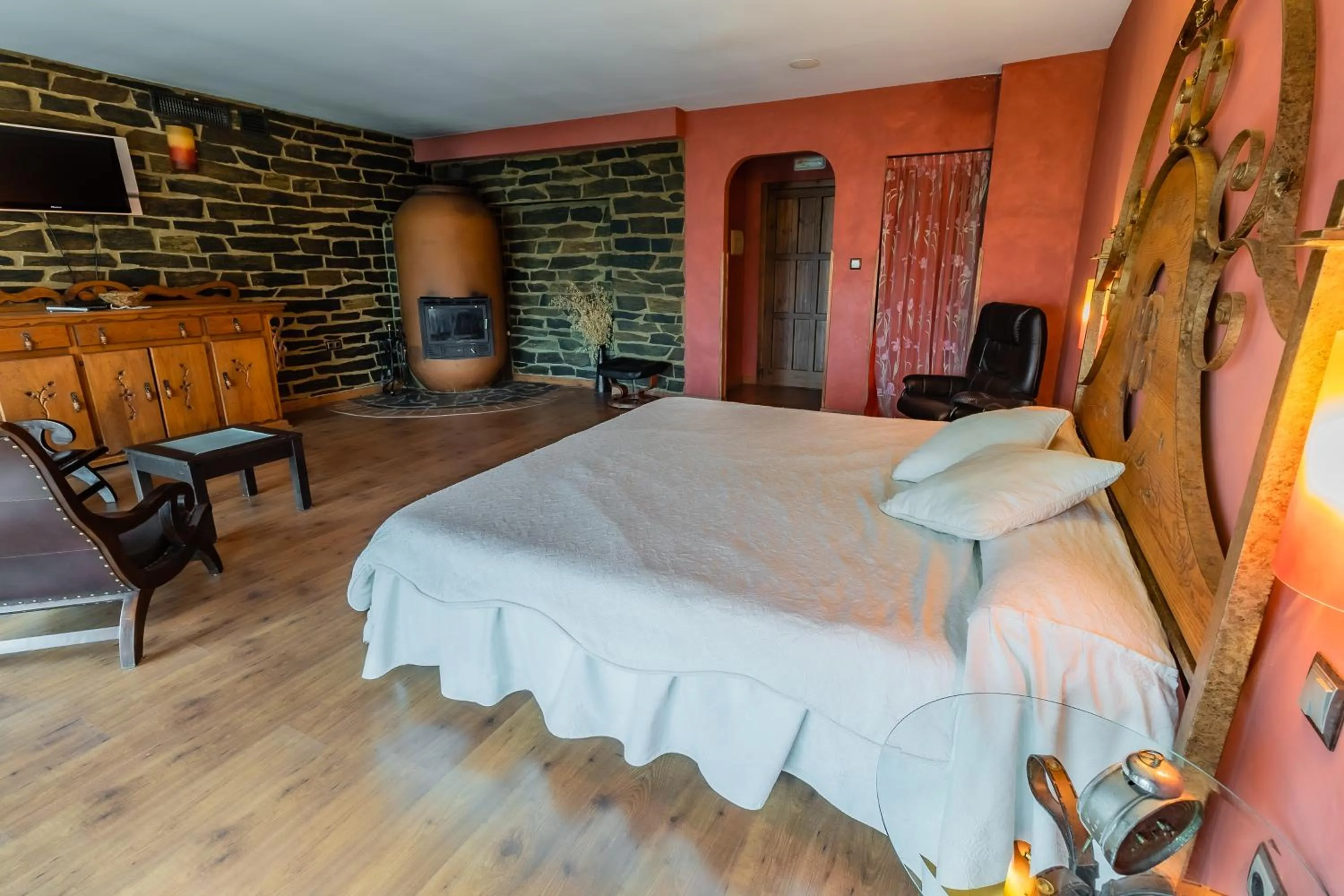 Bed in Hotel Rural El Labriego by Vivere Stays