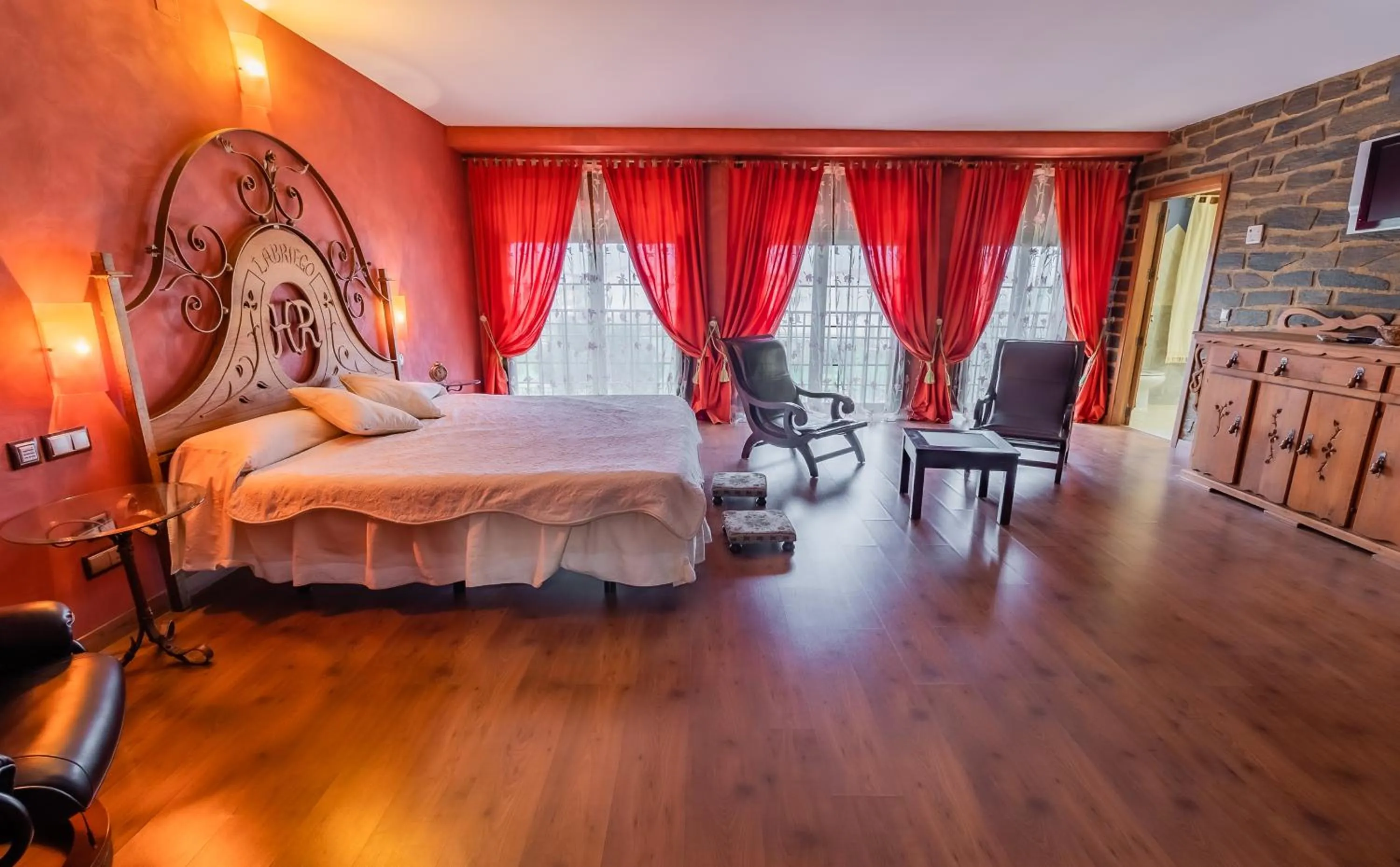 Bed in Hotel Rural El Labriego by Vivere Stays