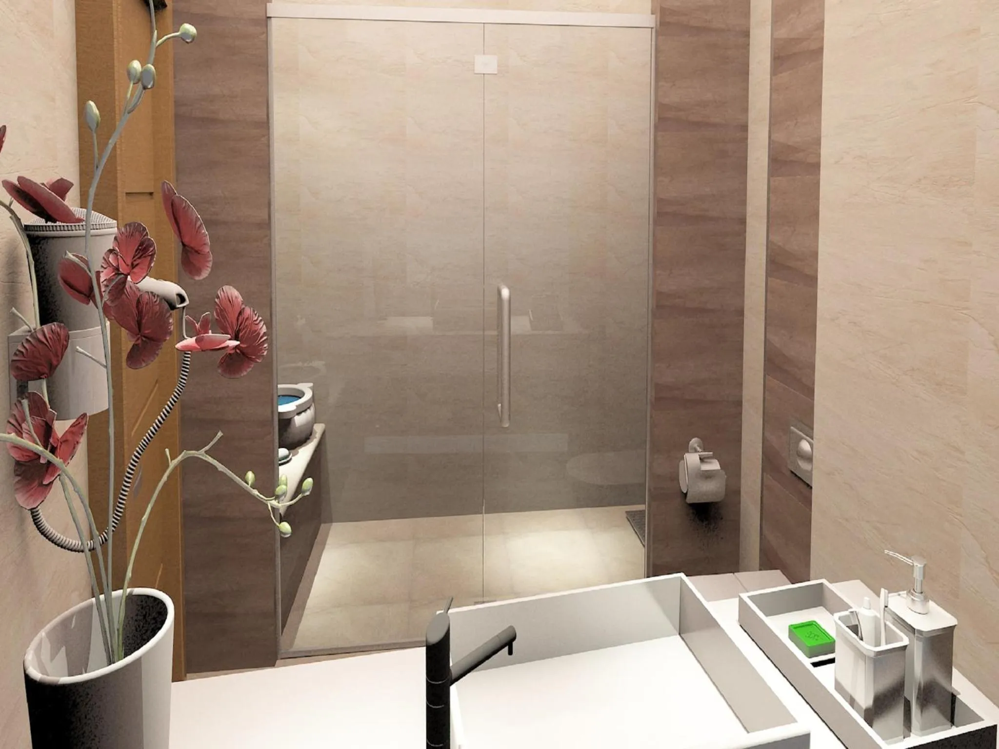 Shower in Aquasis De Luxe Resort & SPA - Ultra All Inclusive
